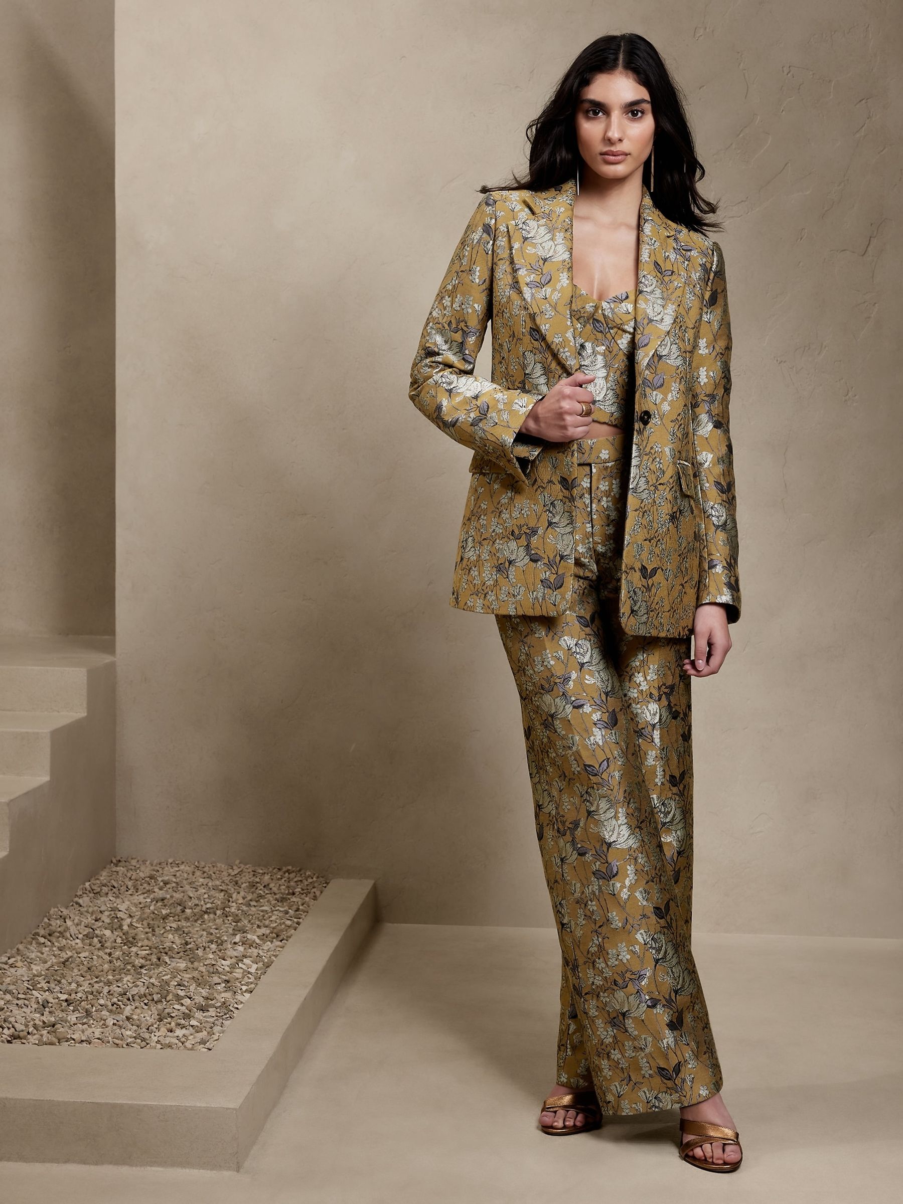 Brocade blazer hotsell