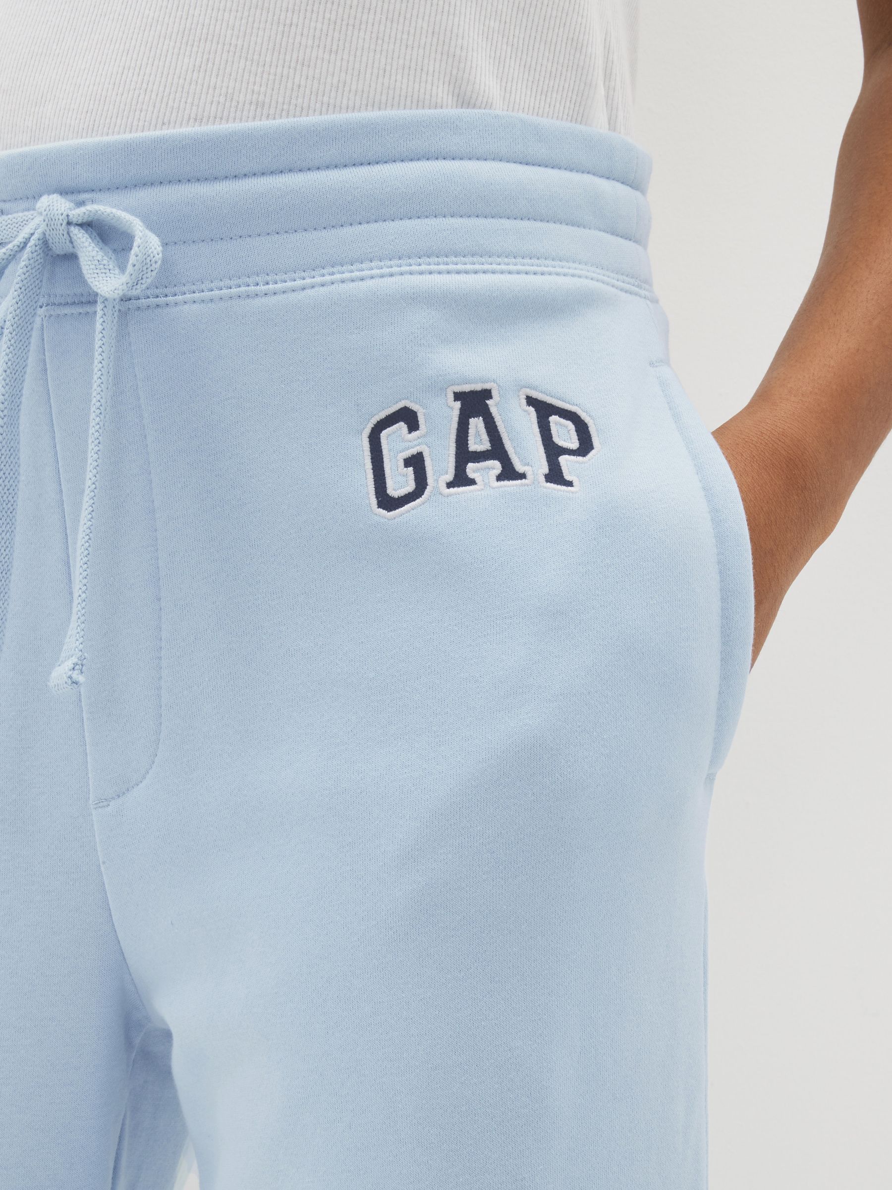 Light Blue Arch Logo Fleece Joggers