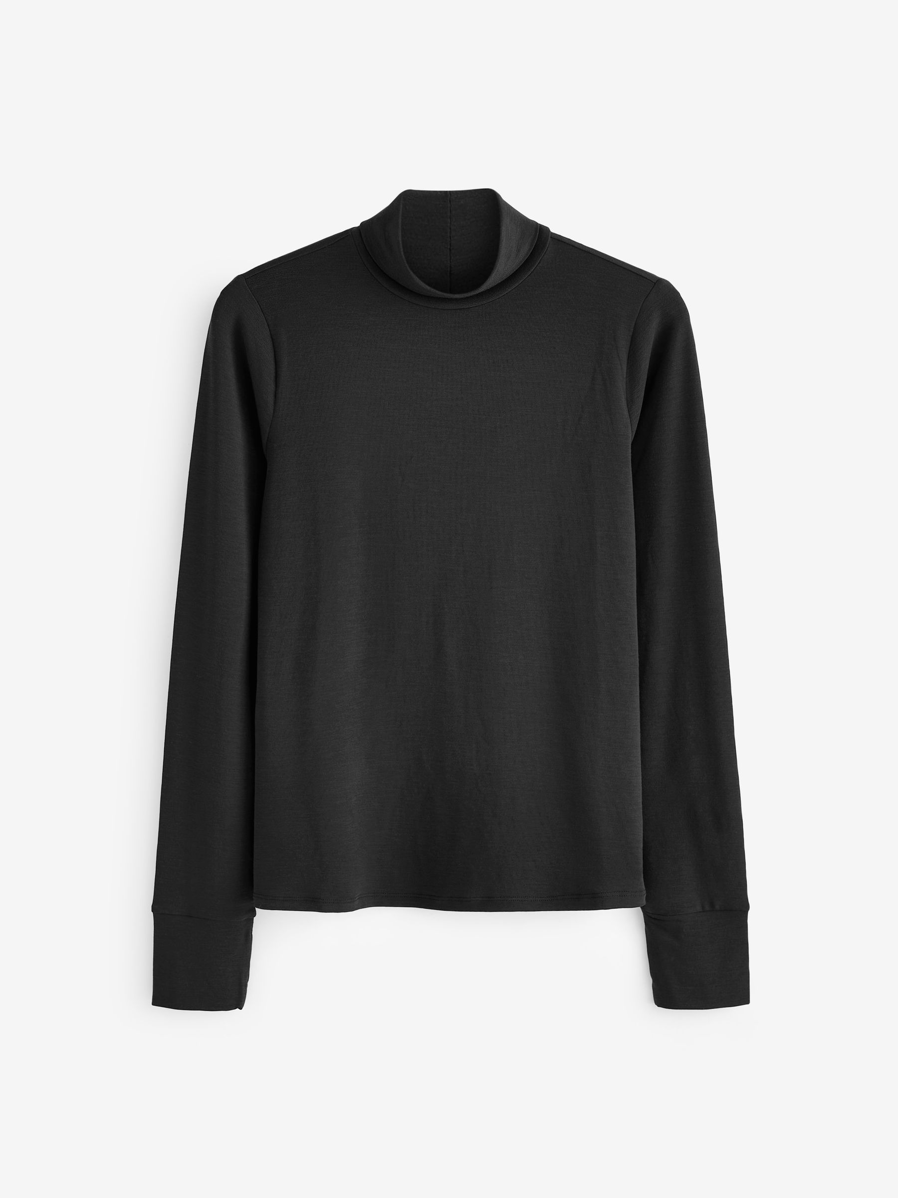 Long sleeve turtleneck black discount