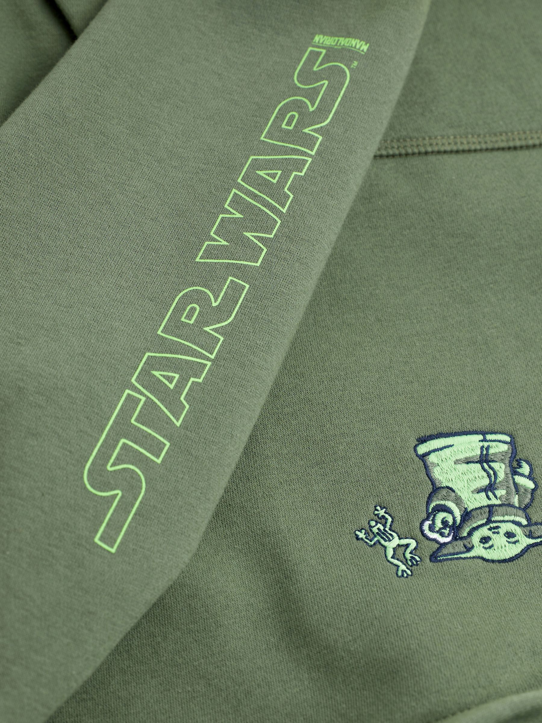 Buy Green Grogu Star Wars Graphic Hoodie from the Gap online shop