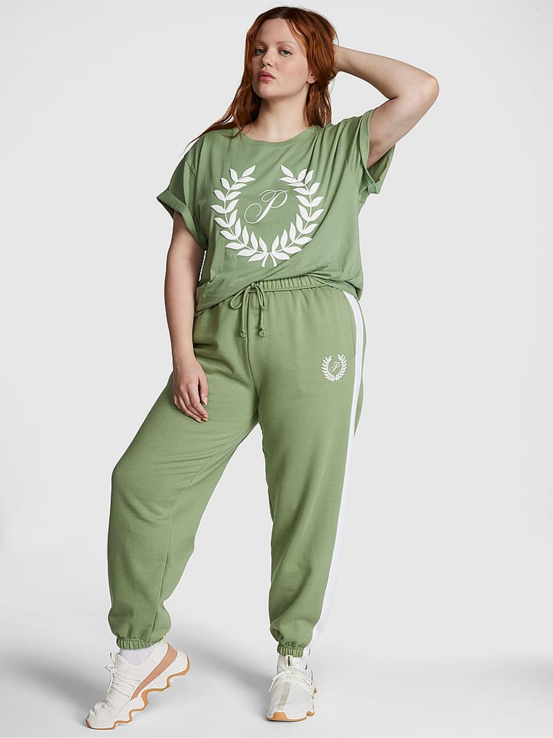 Victoria secret stretch fleece jogger sale