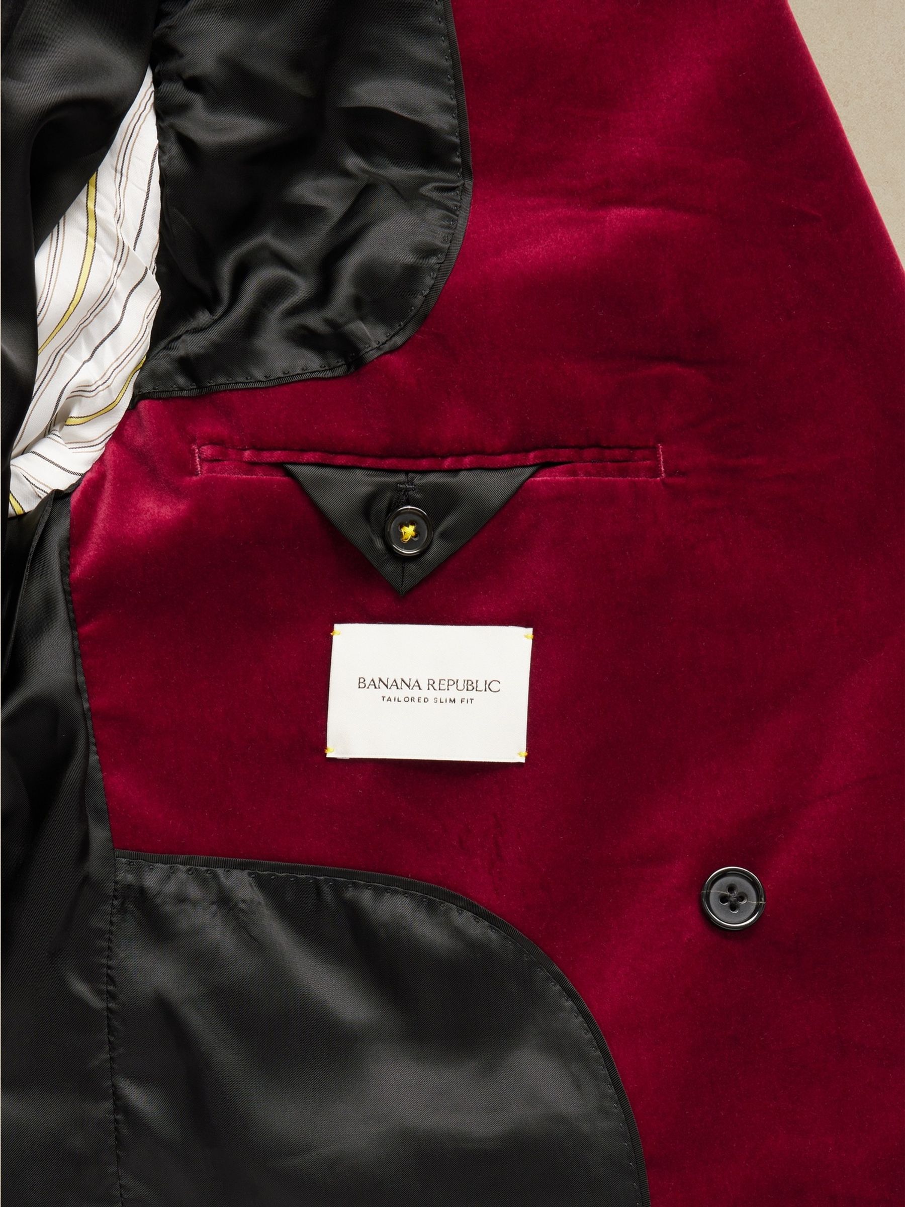 Red blazer banana republic cheap