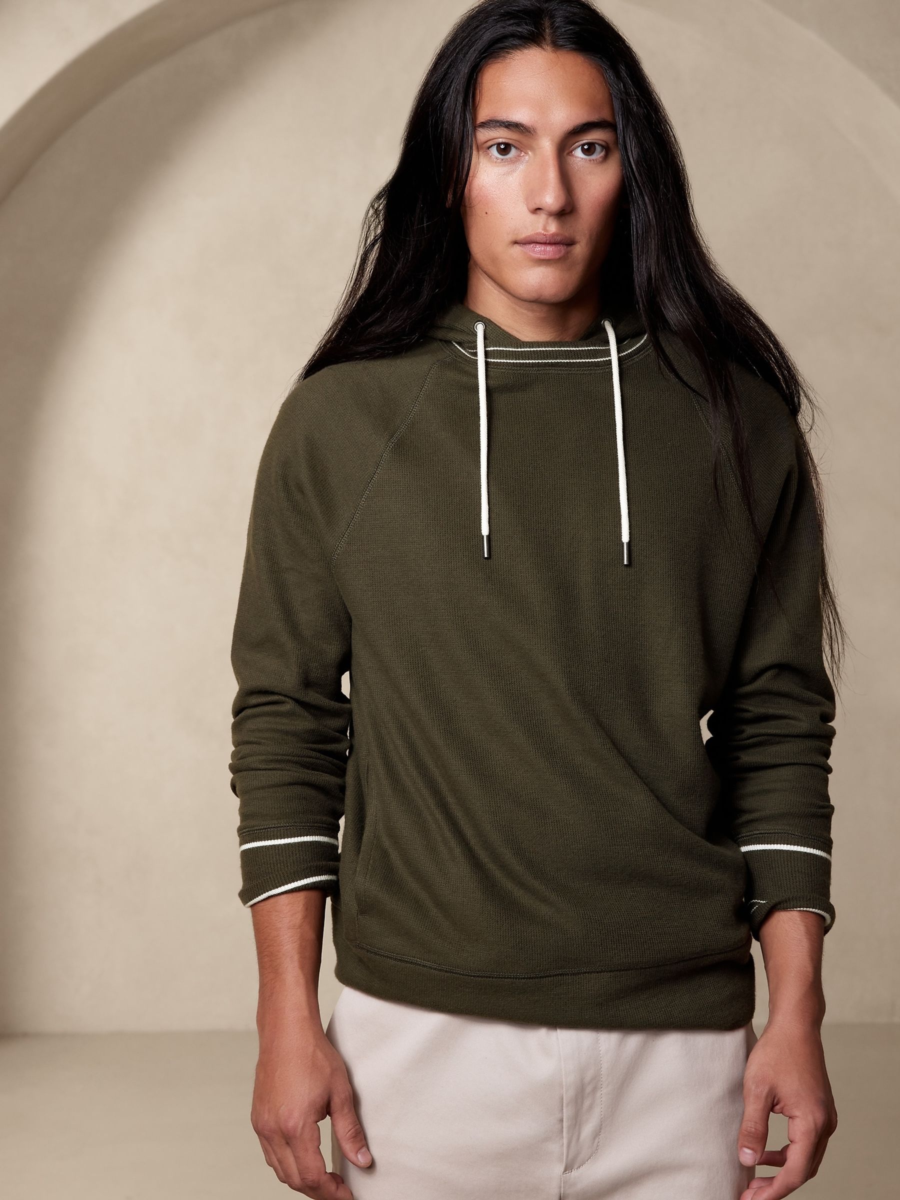 Banana republic logo hoodie online