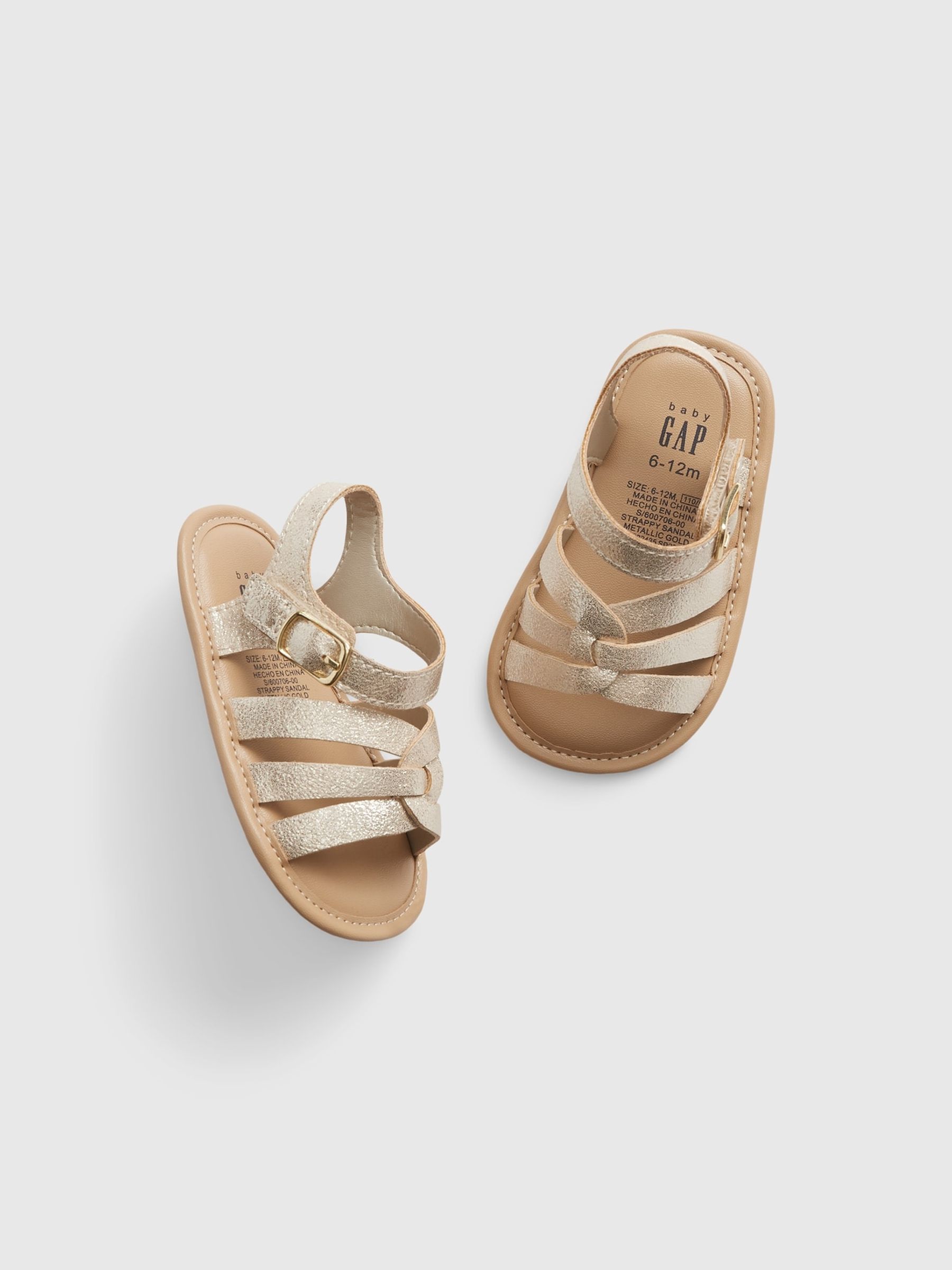 Size 6 baby sandals top