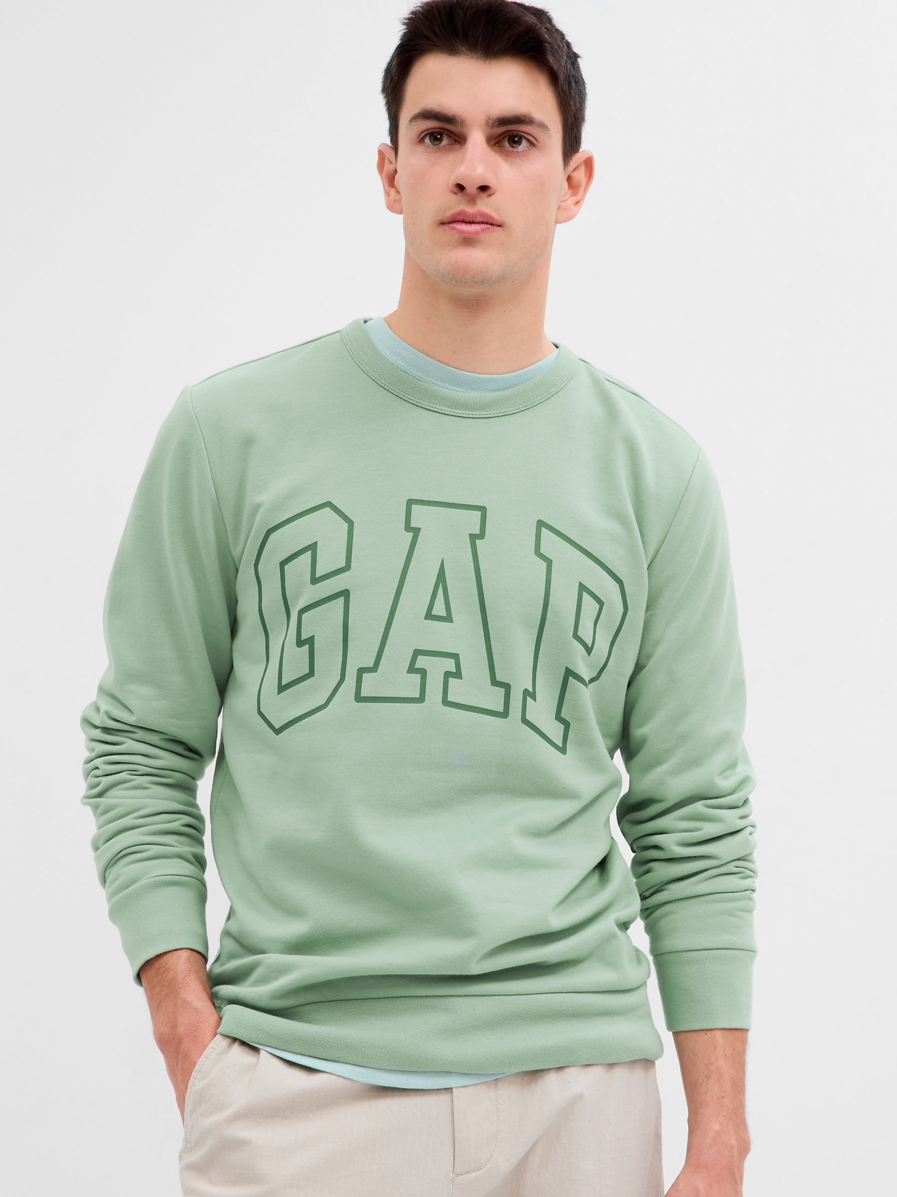 Logo Crew Neck Sweatshirt