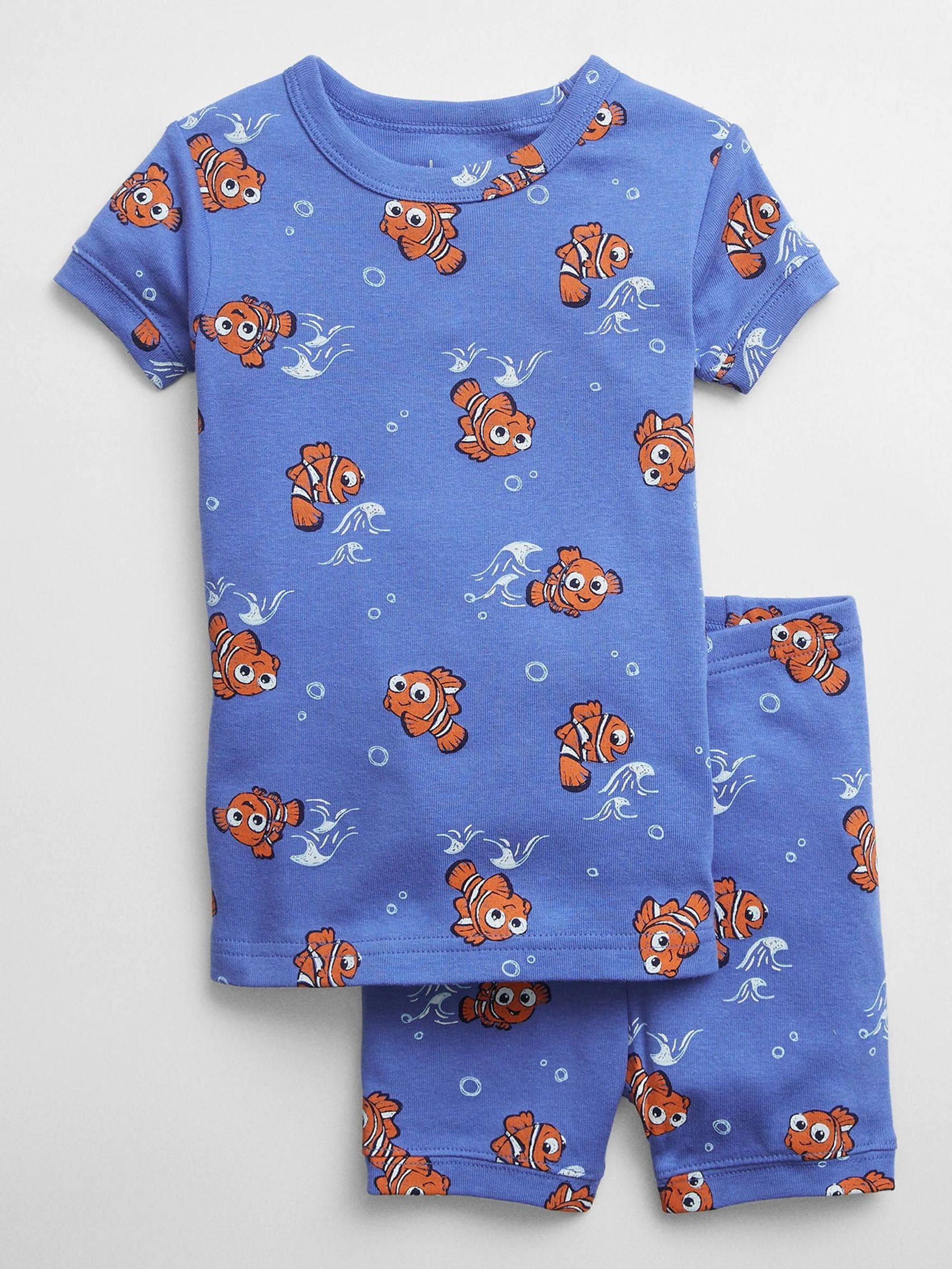 Buy Blue Disney Finding Nemo Short Sleeve Shorts Pyjama Set from the Gap online shop