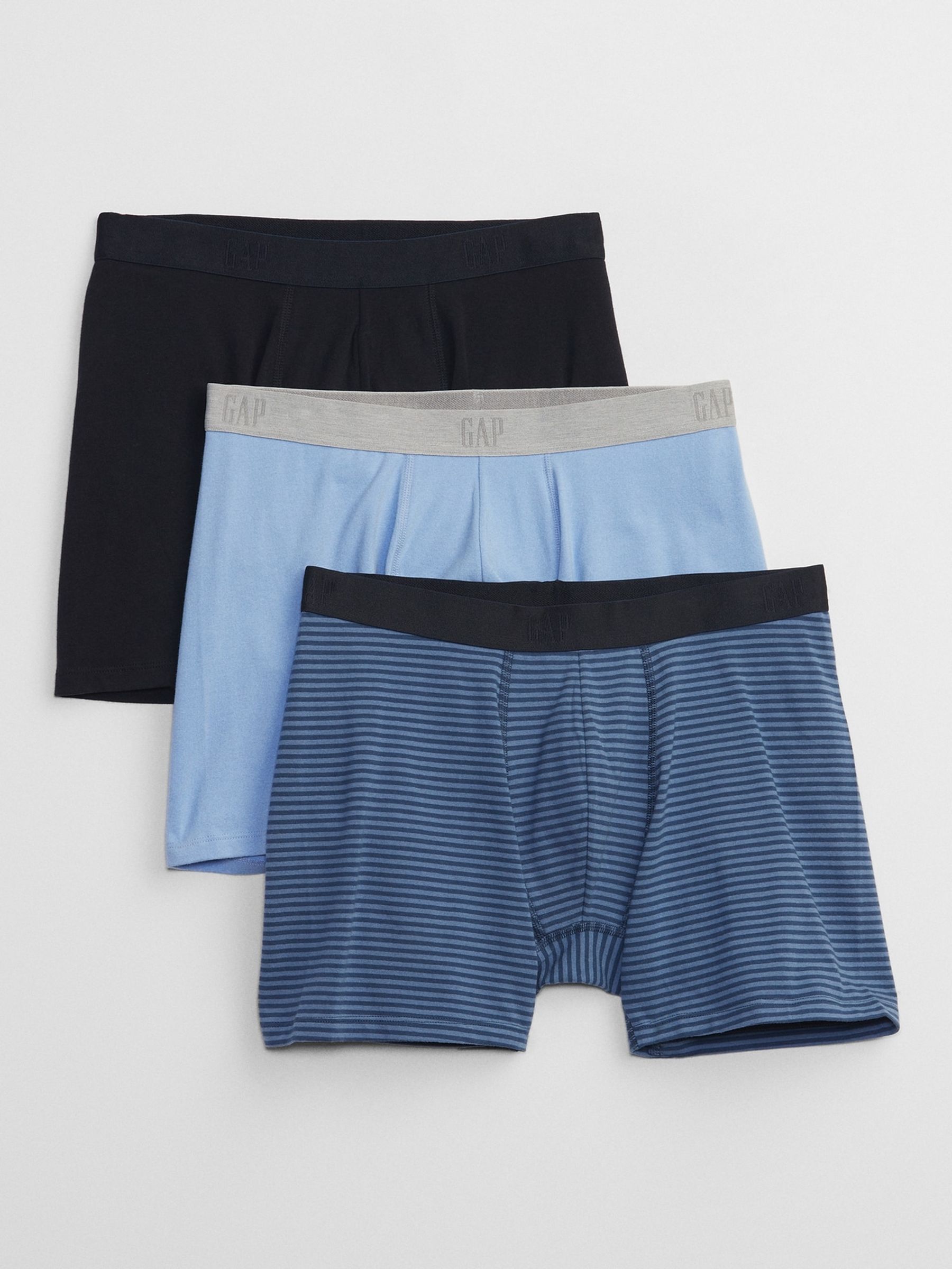 Buy Blue 5 Boxer Briefs 3 Pack from the Gap online shop