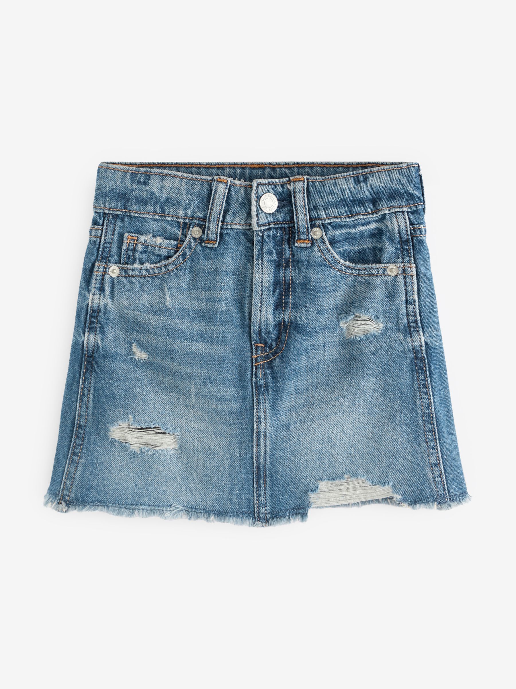 Blue Denim Skirt 5 15yrs