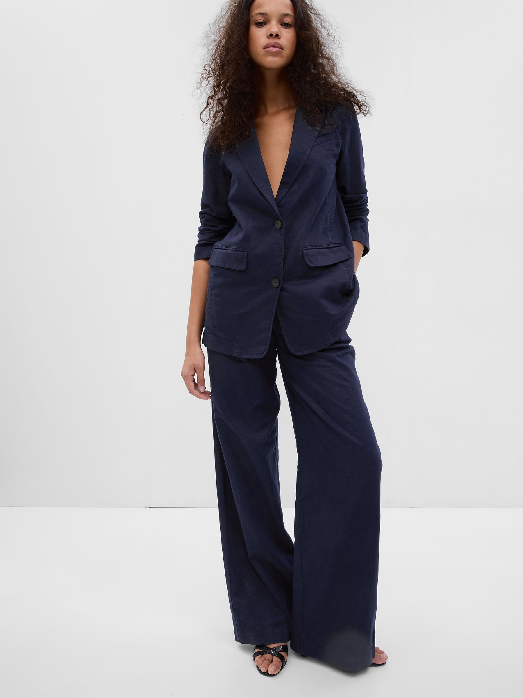 Gap navy blazer deals