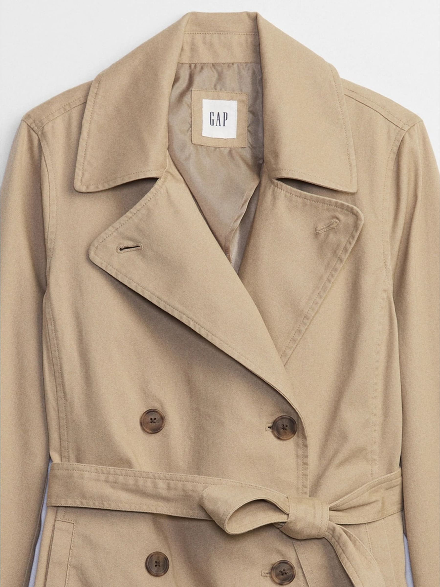 Buy Beige Modern Trench Coat from the Gap online shop