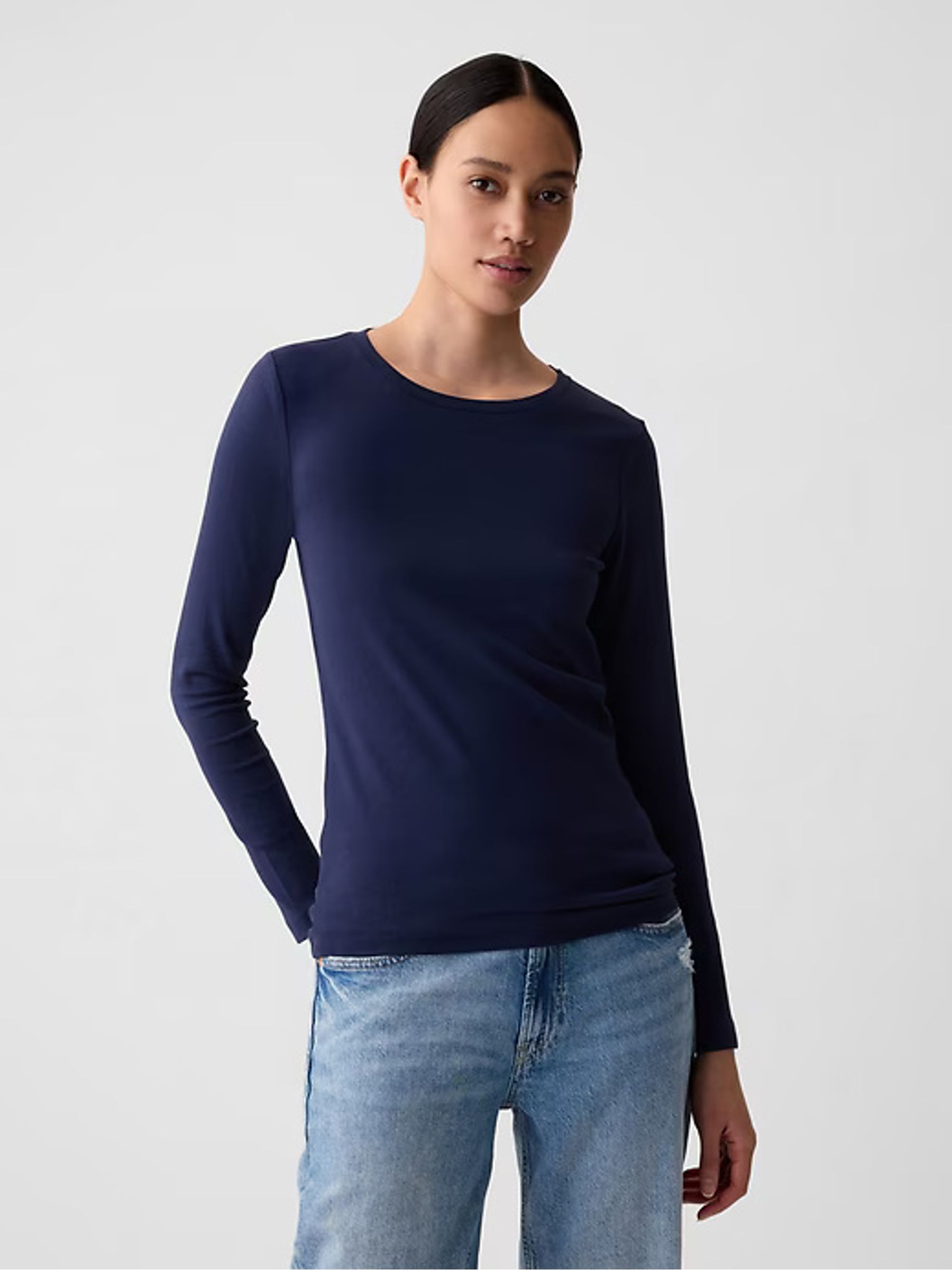 Gap long sleeve crew neck best sale