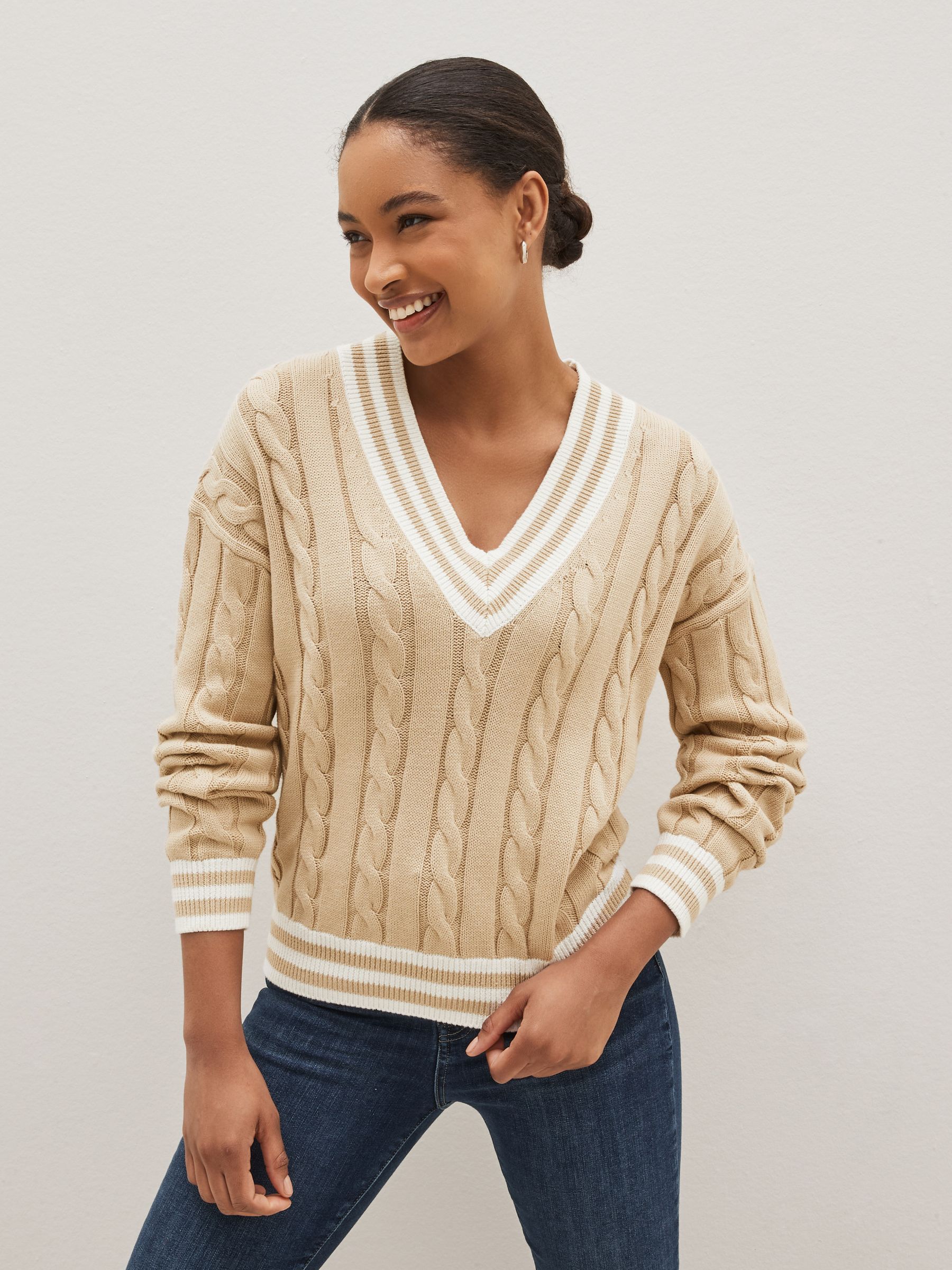 Gap v neck jumper womens top