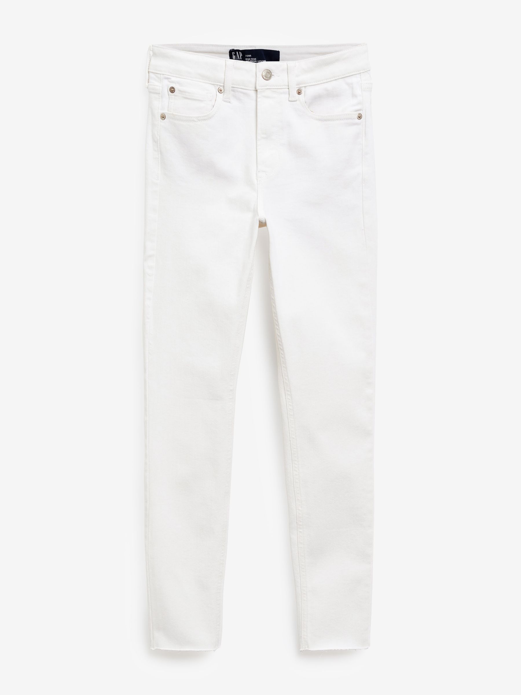 Buy White High Waisted Universal Jeggings from the Gap online shop