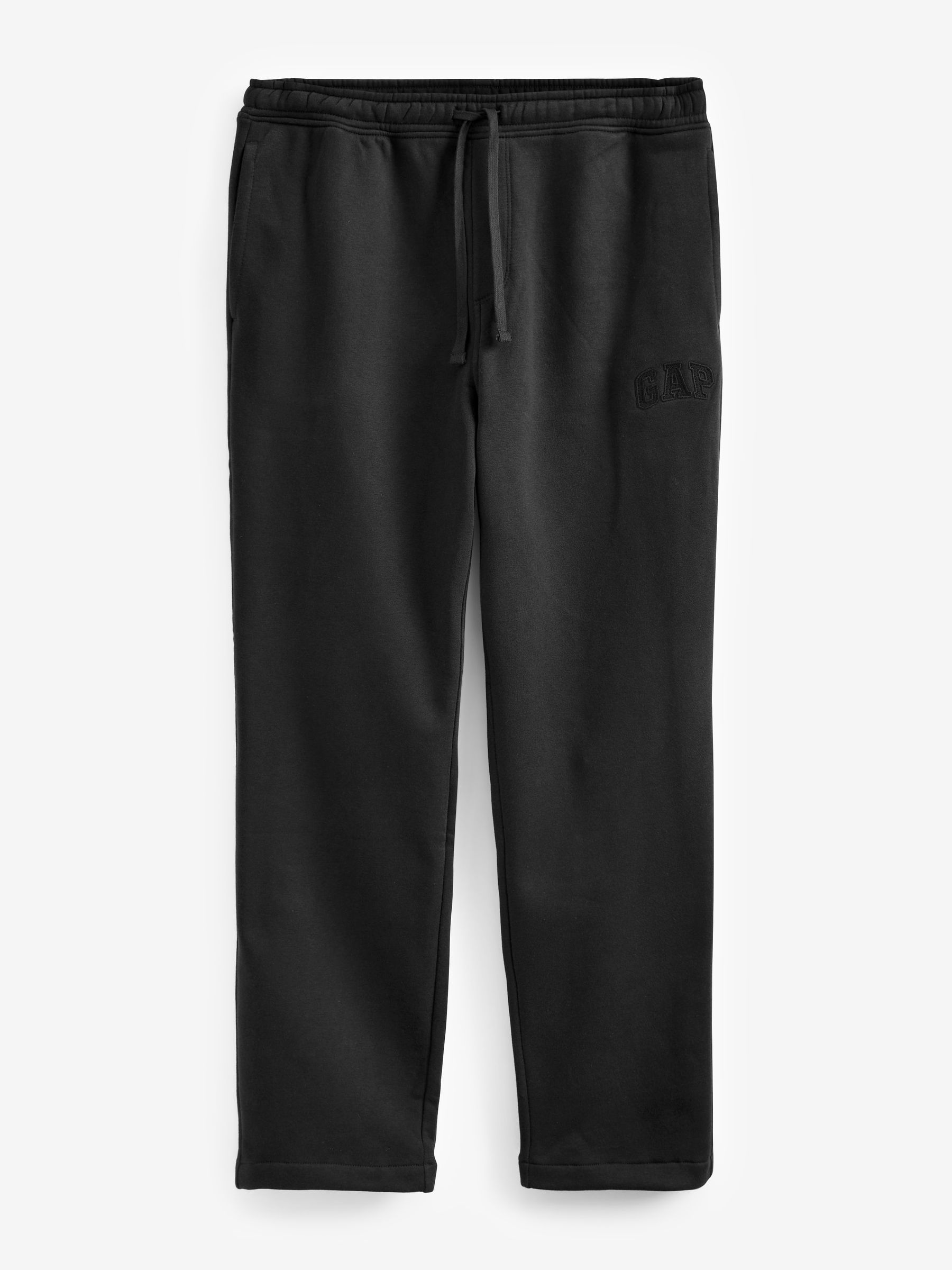 Print Logo Straight Leg Sweatpants