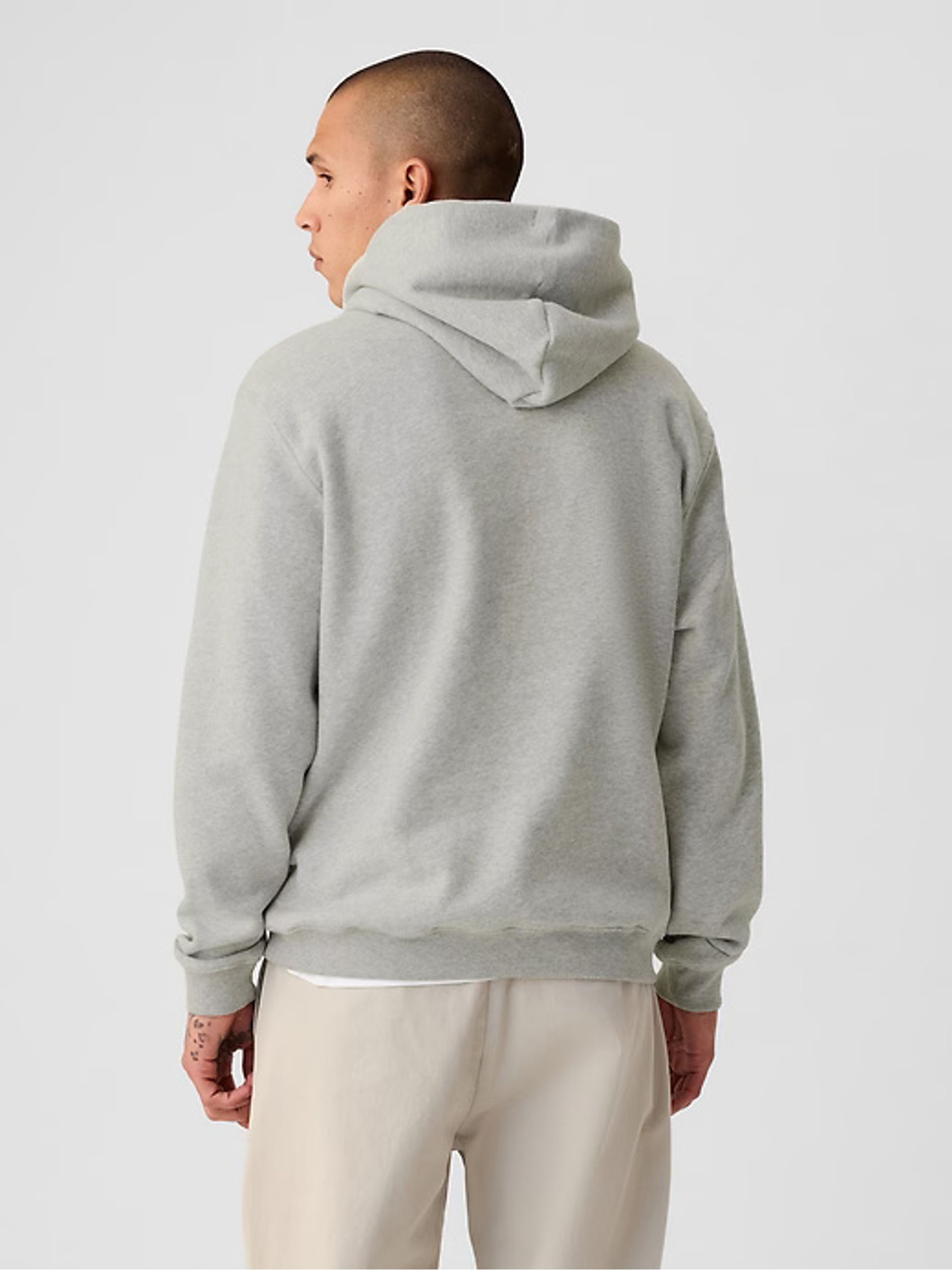 Light Grey Vintage Soft Hoodie