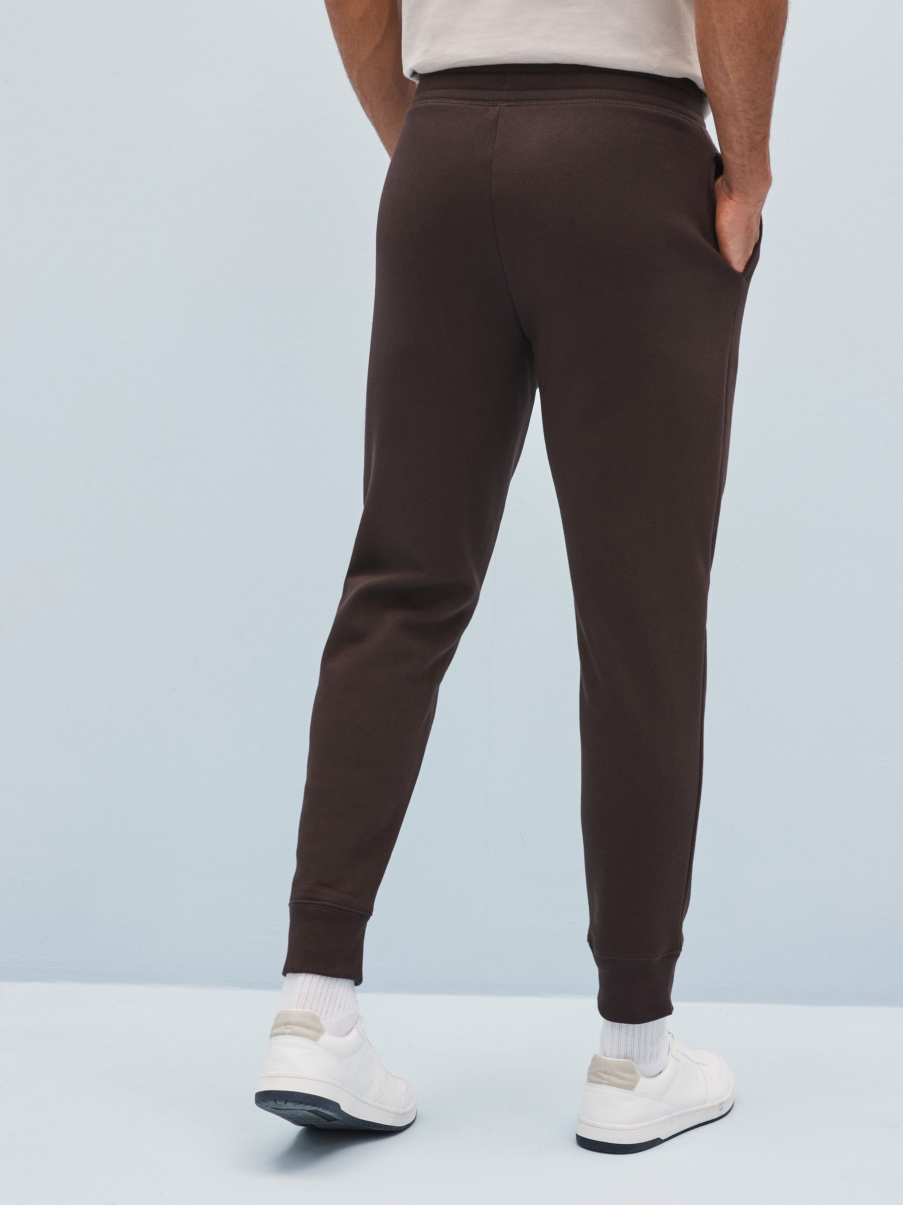 Brown joggers deals