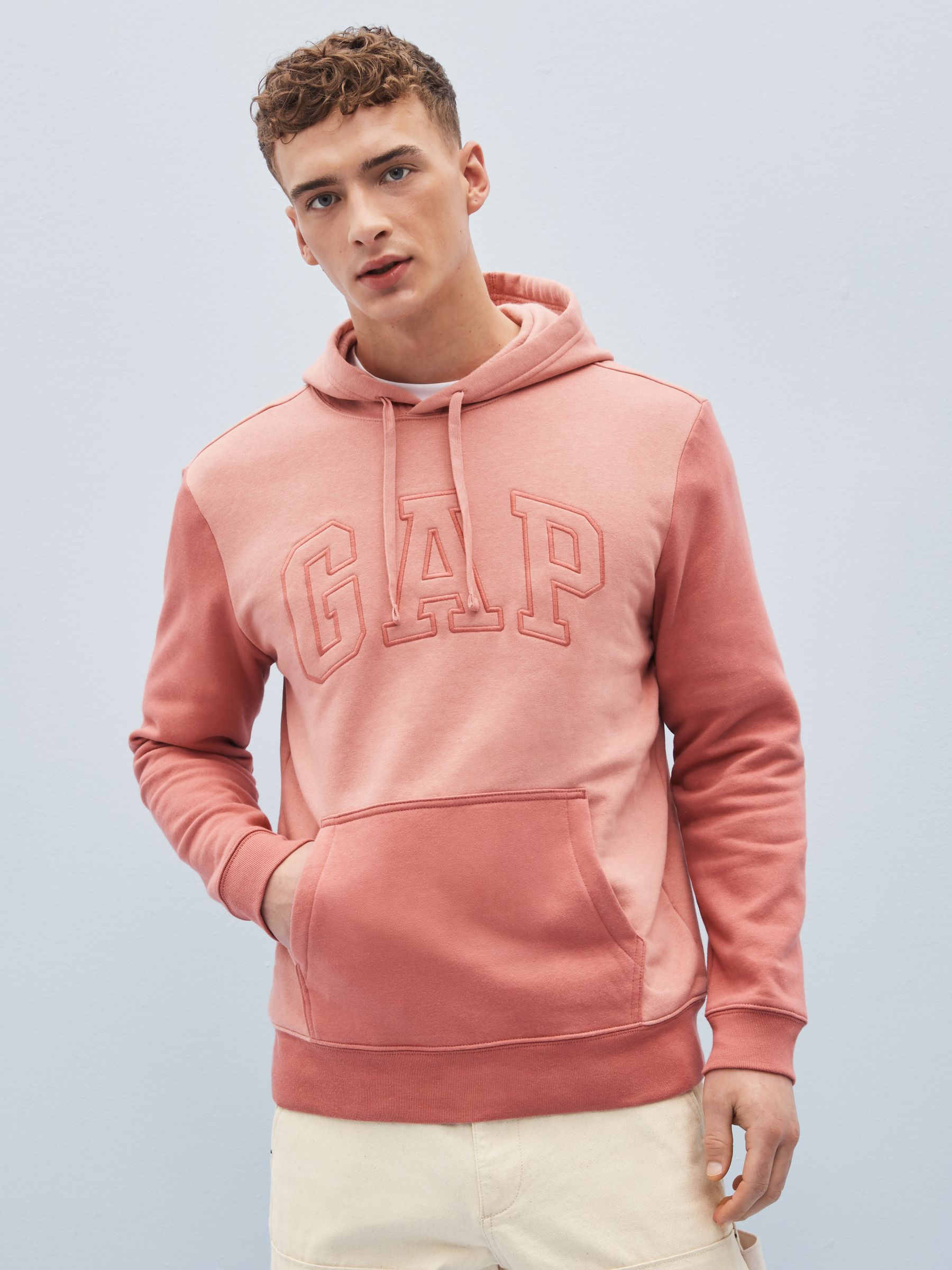 Logo Colorblock Hoodie