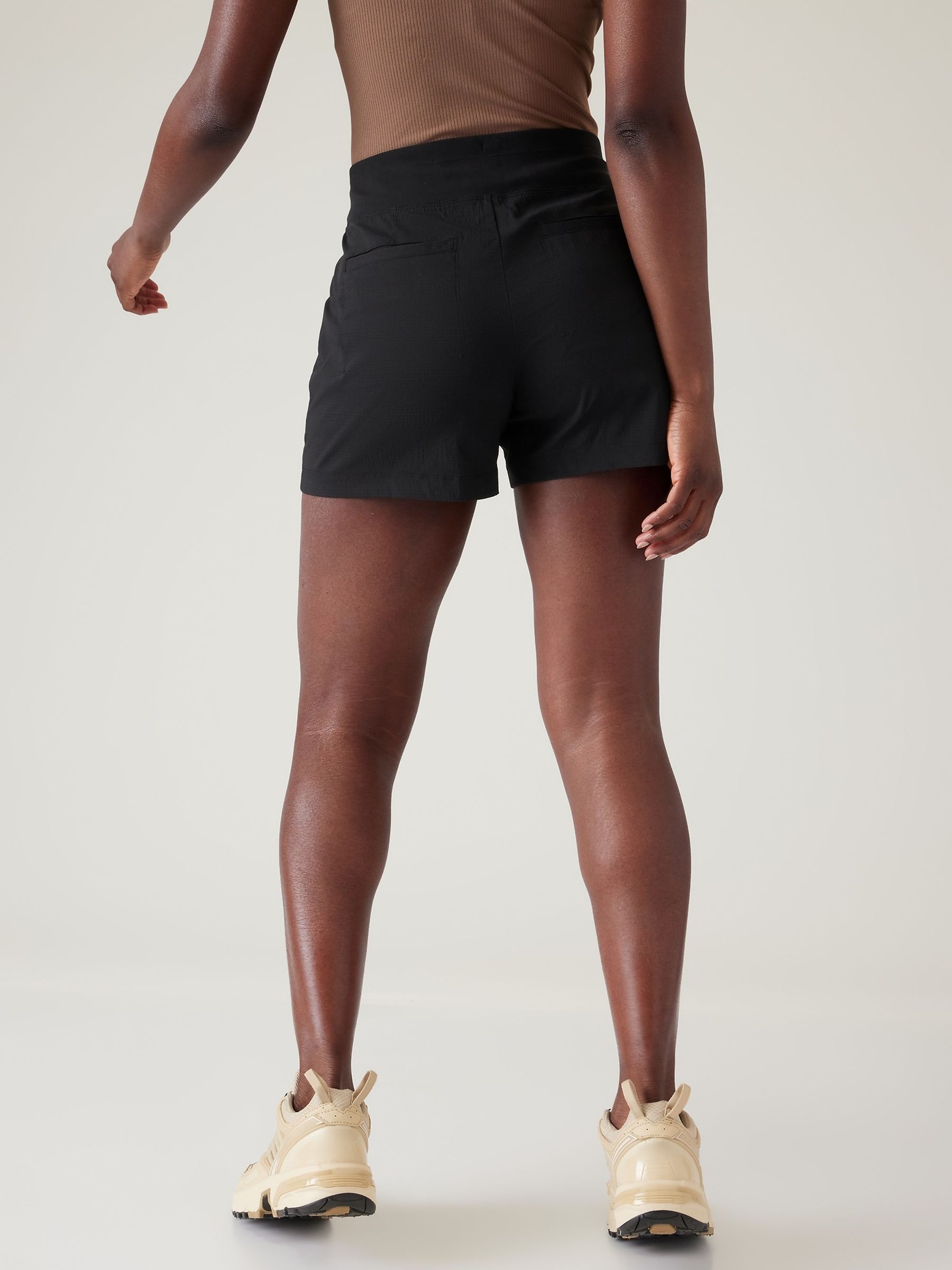 Athleta black shorts sales