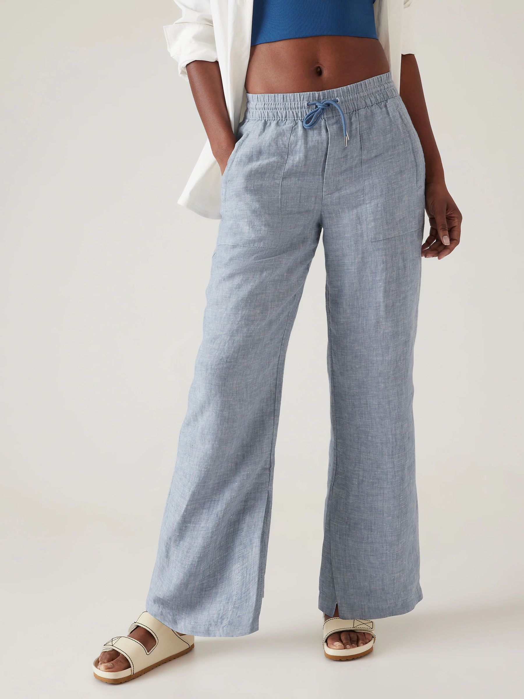 The gap linen pants store