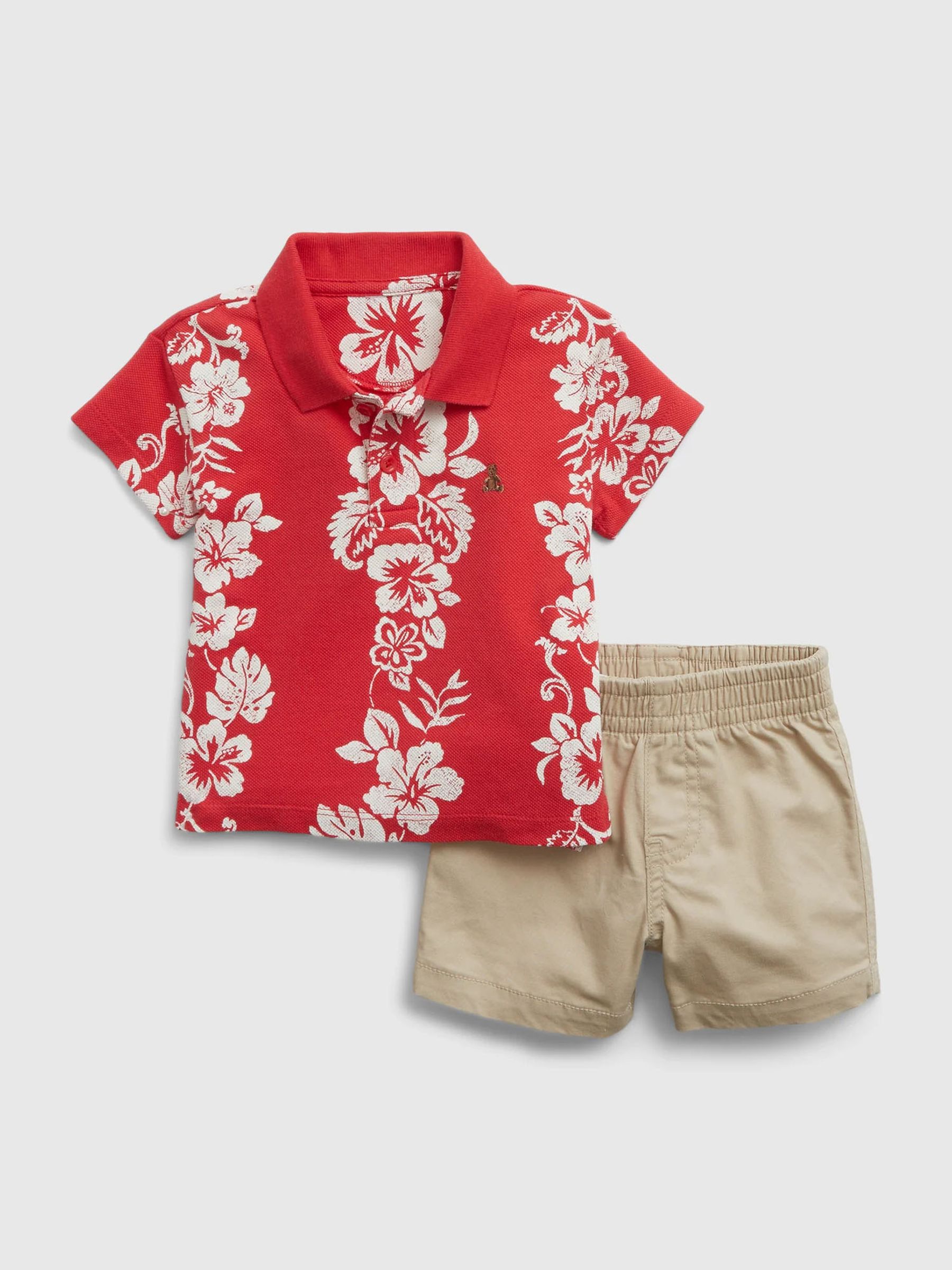 Polo floral outfit outlet