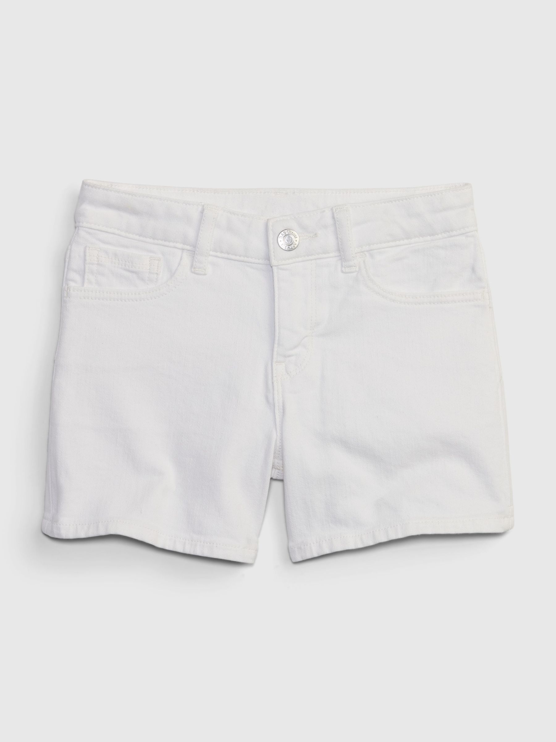 Gap white denim shorts deals