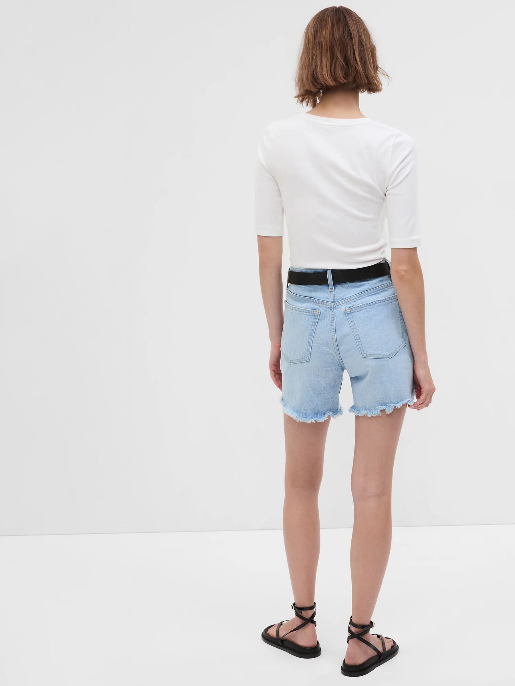 Women's gap bermuda shorts cheap