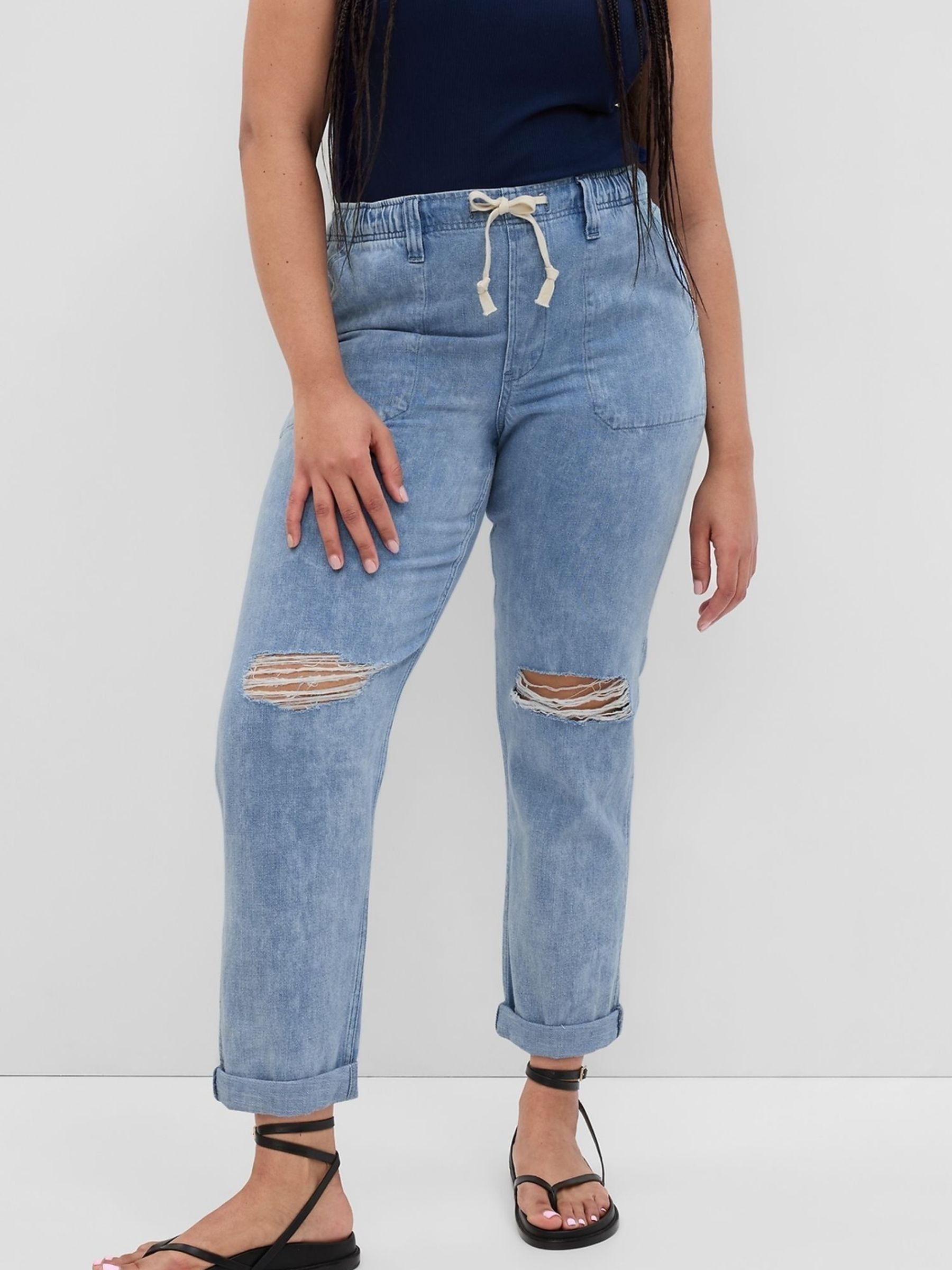 Ripped jeans gap outlet