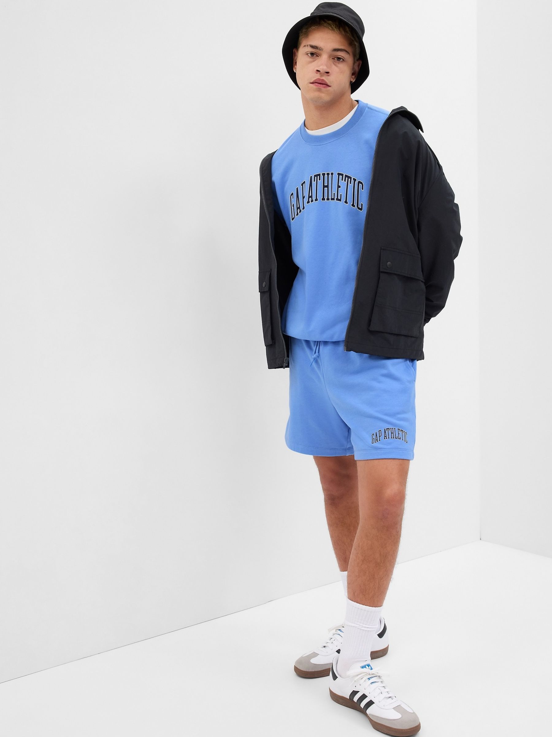 Gap mens sweat shorts clearance