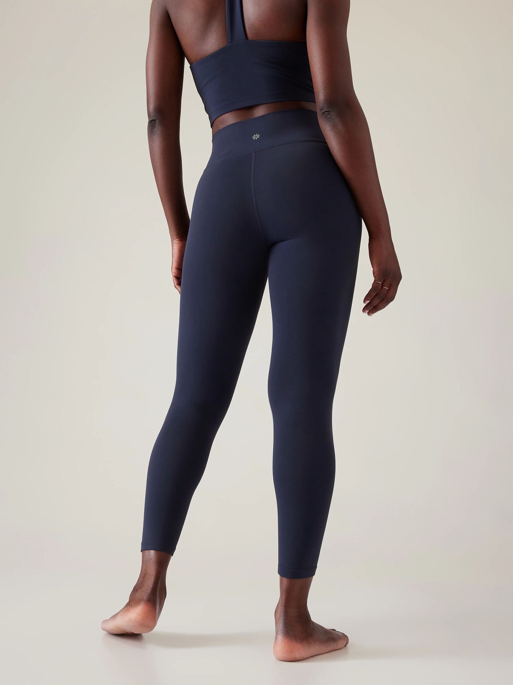 Buy Athleta Blue Transcend Colorblock 7 8 Leggings from the Gap online shop