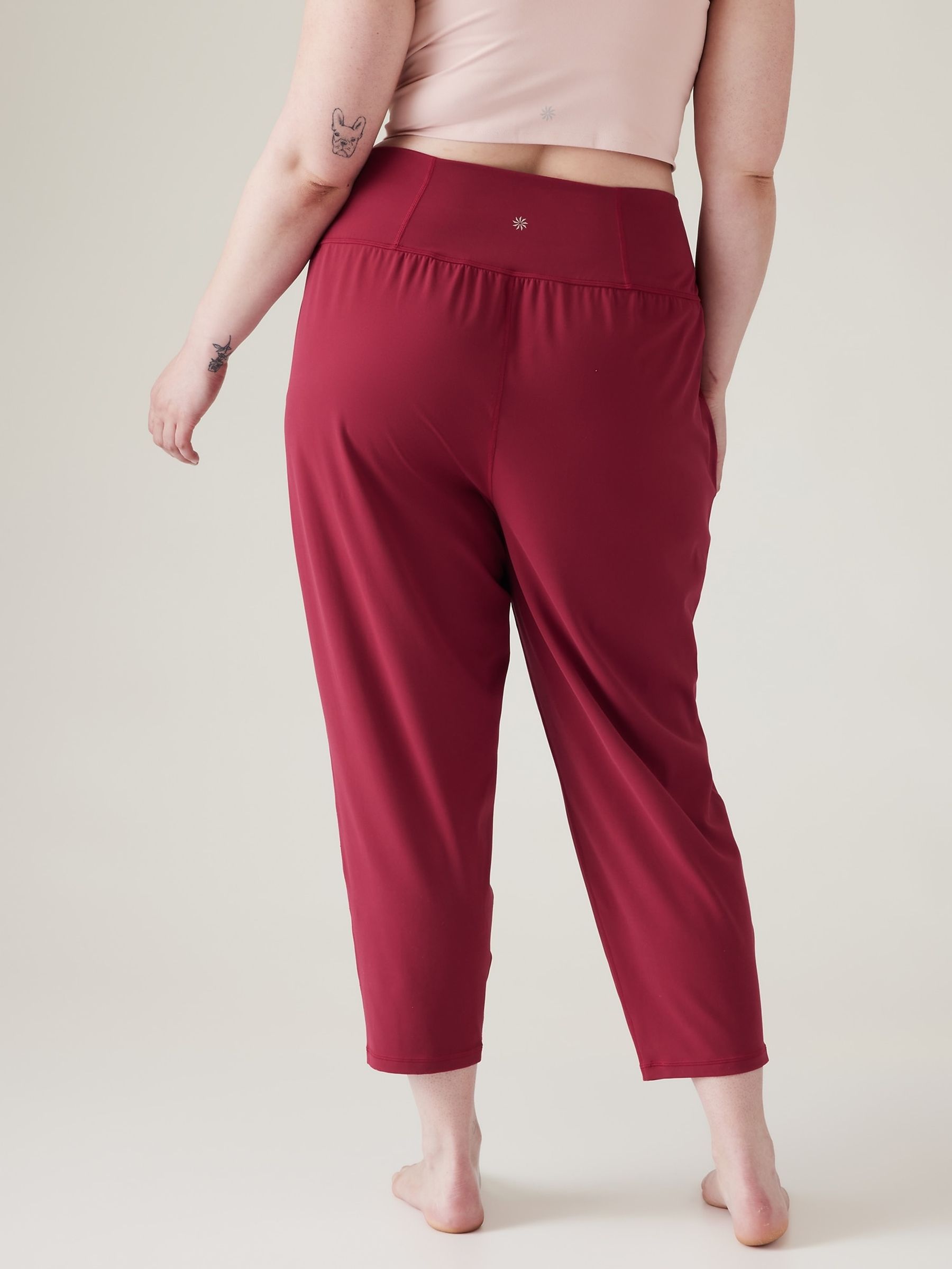 Athleta Red Elation Joggers