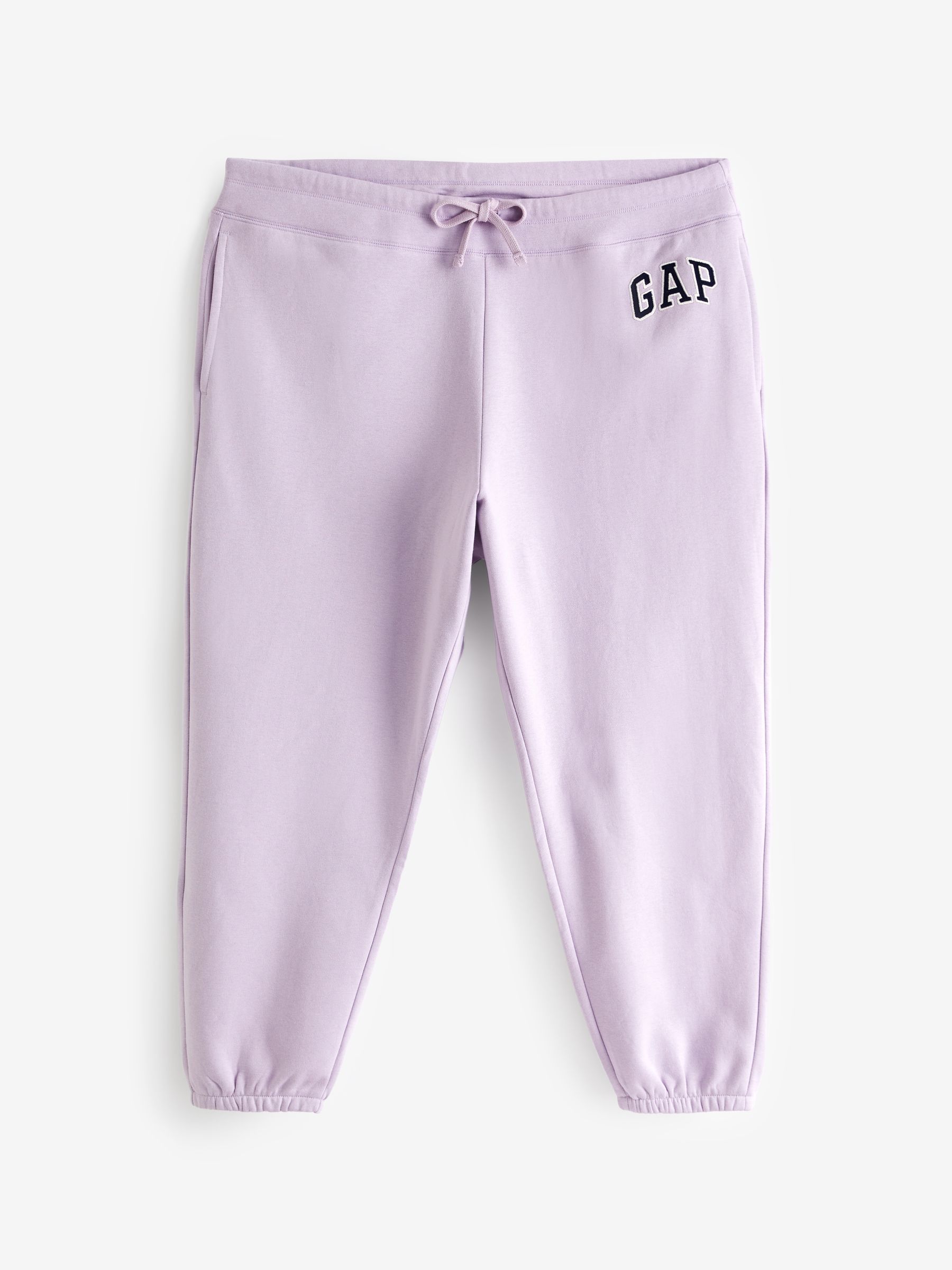 Purple Arch Logo Pull On Joggers