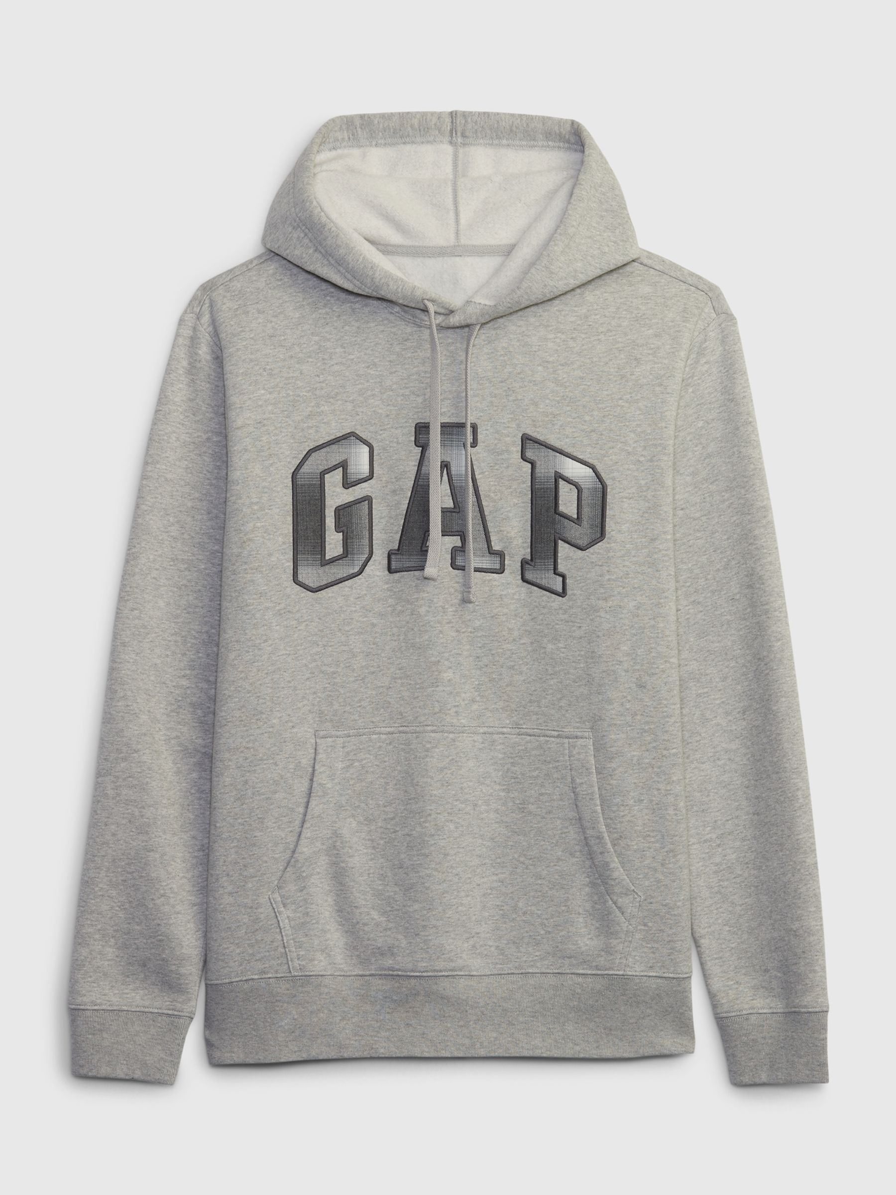 Buy Grey Check Arch Logo Hoodie from the Gap online shop
