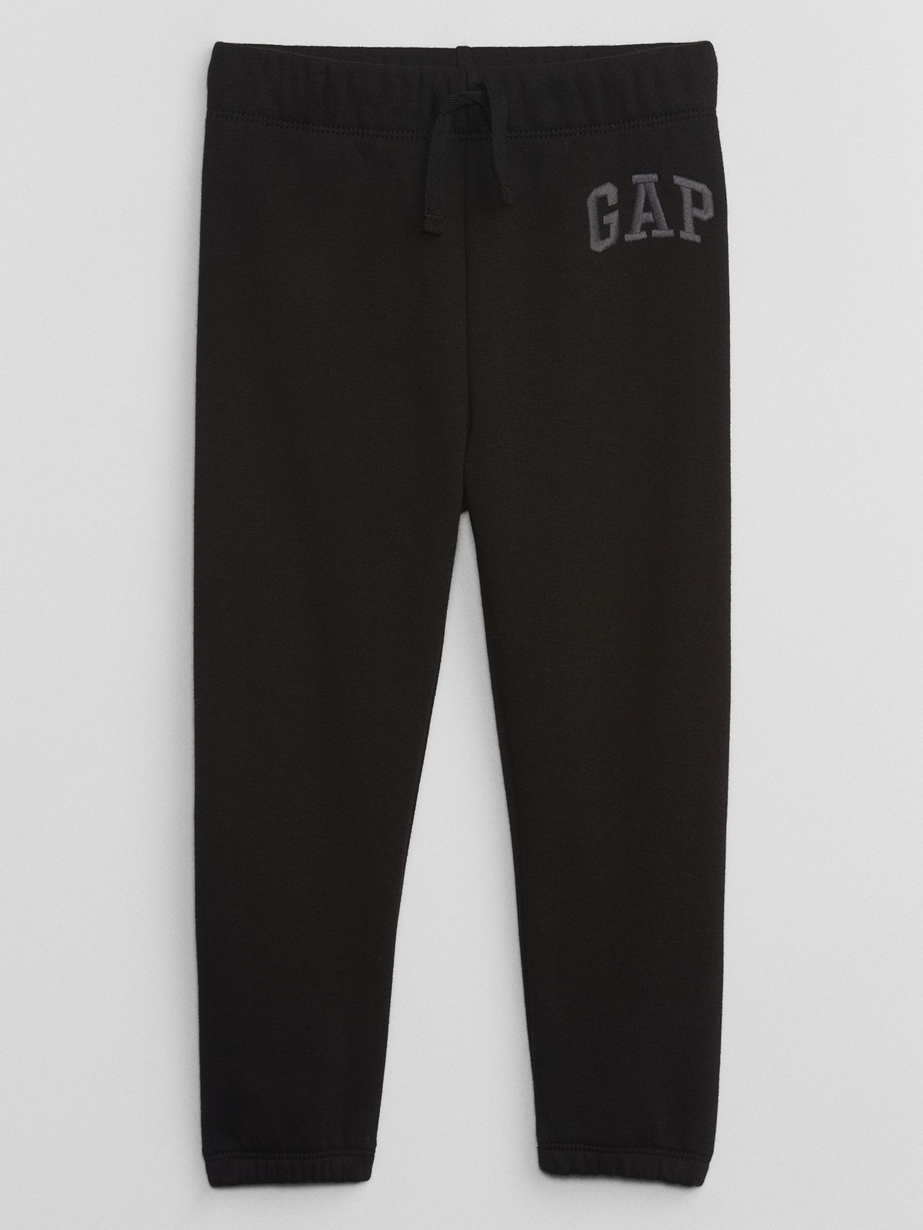 Black Logo Skinny Pull On Joggers 12mths 5yrs