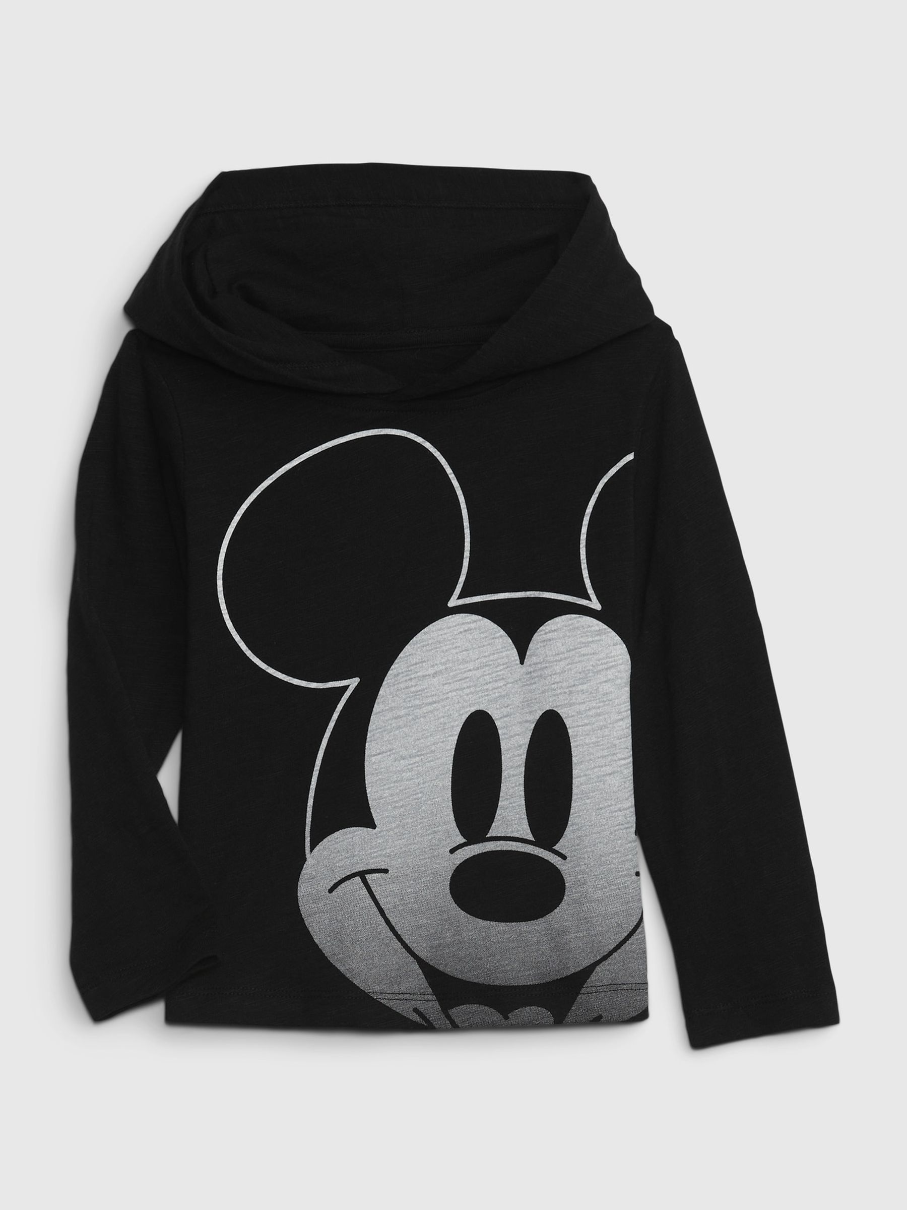 Black Disney Mickey Mouse Graphic Crew Neck Long Sleeve Sweatshirt 12mths 5yrs
