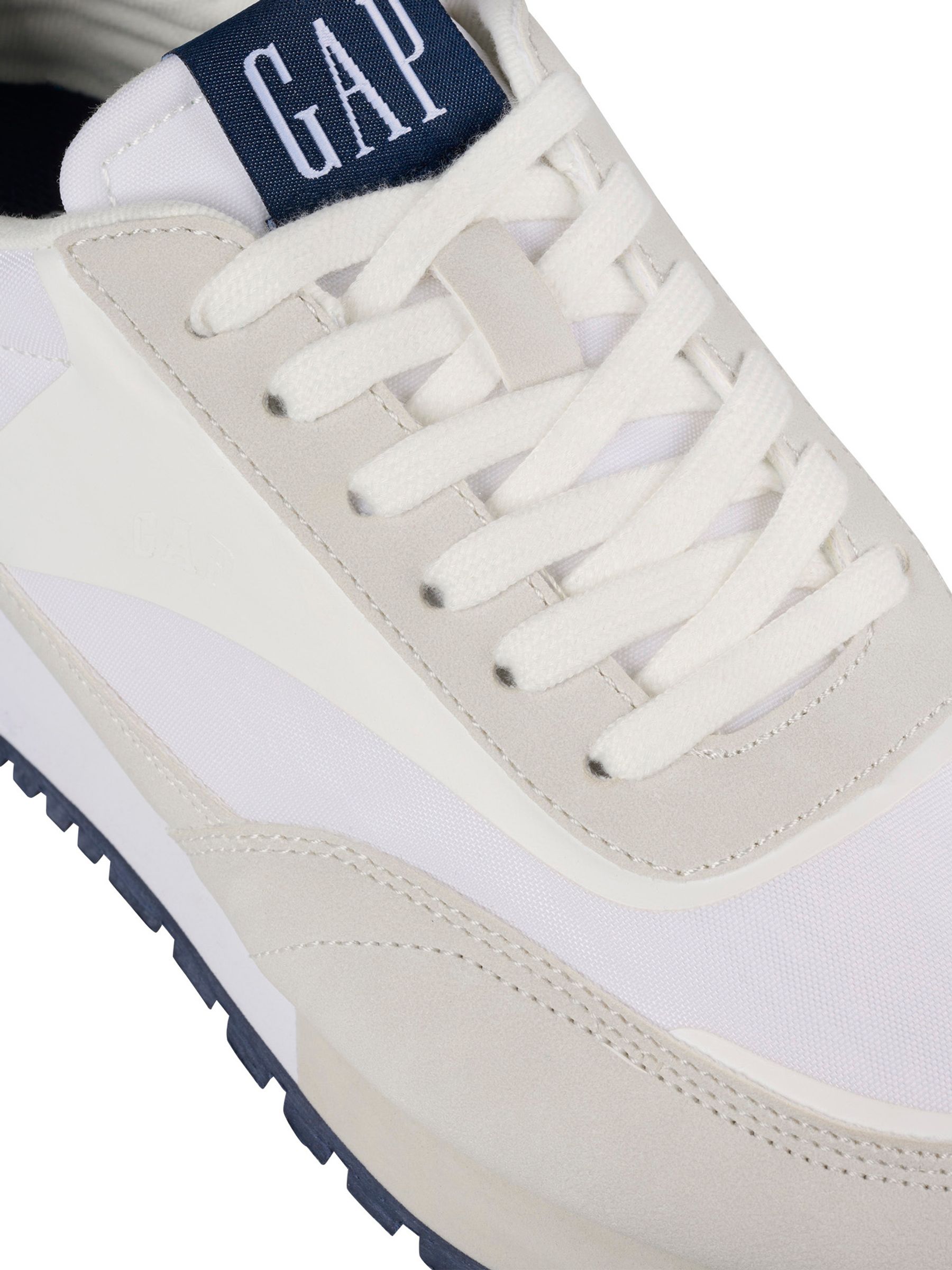 White New York Low Top Trainers | Gap