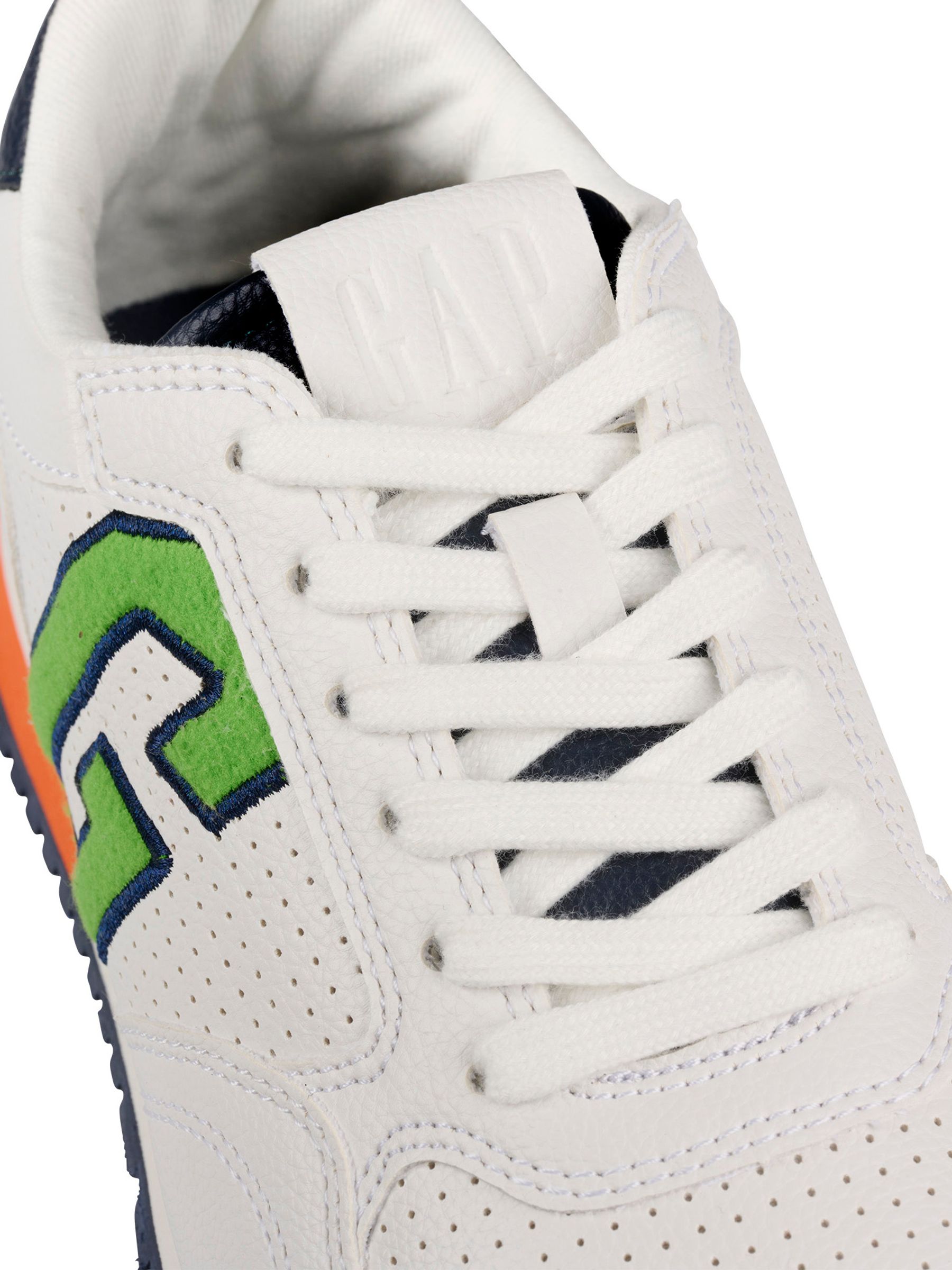 Buy White and Green New York Low Top Trainers from the Gap online shop