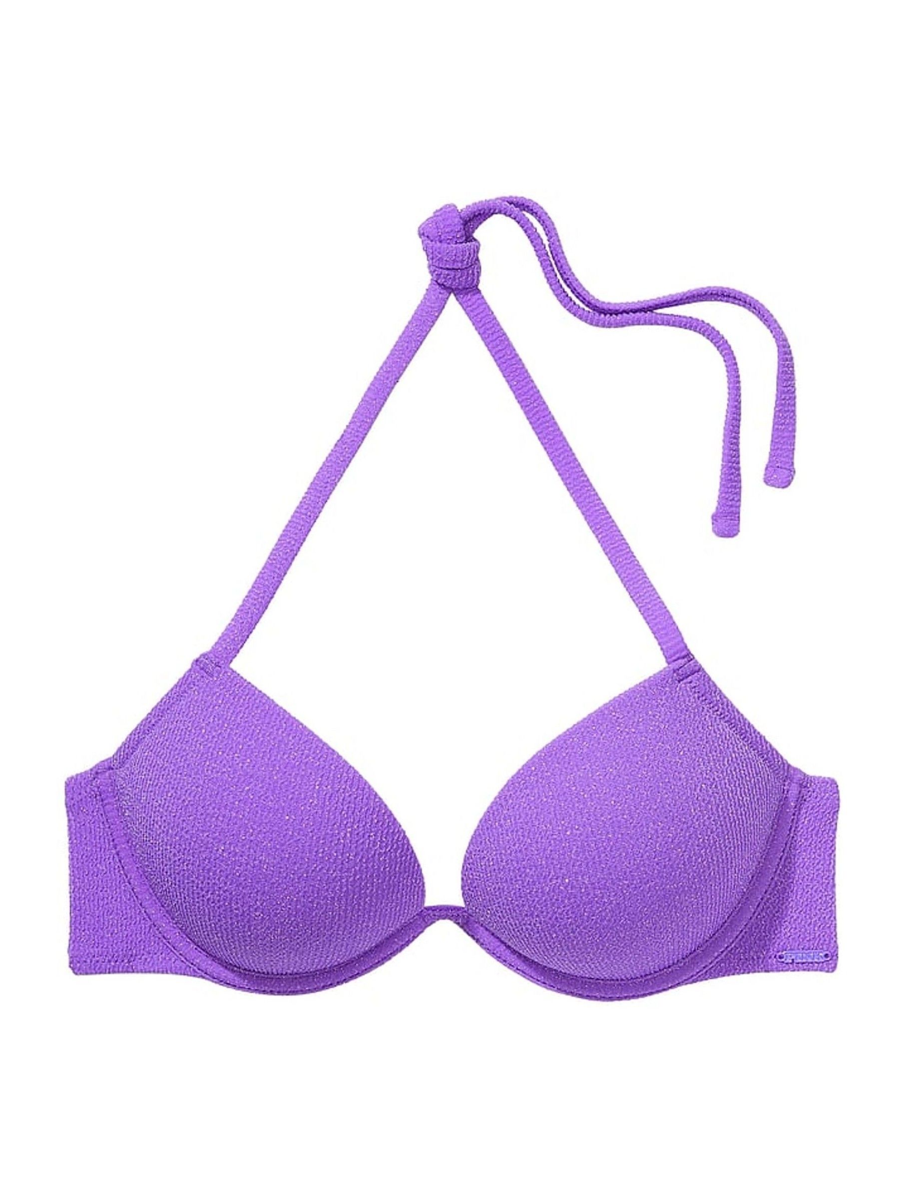Purple push up bikini new arrivals