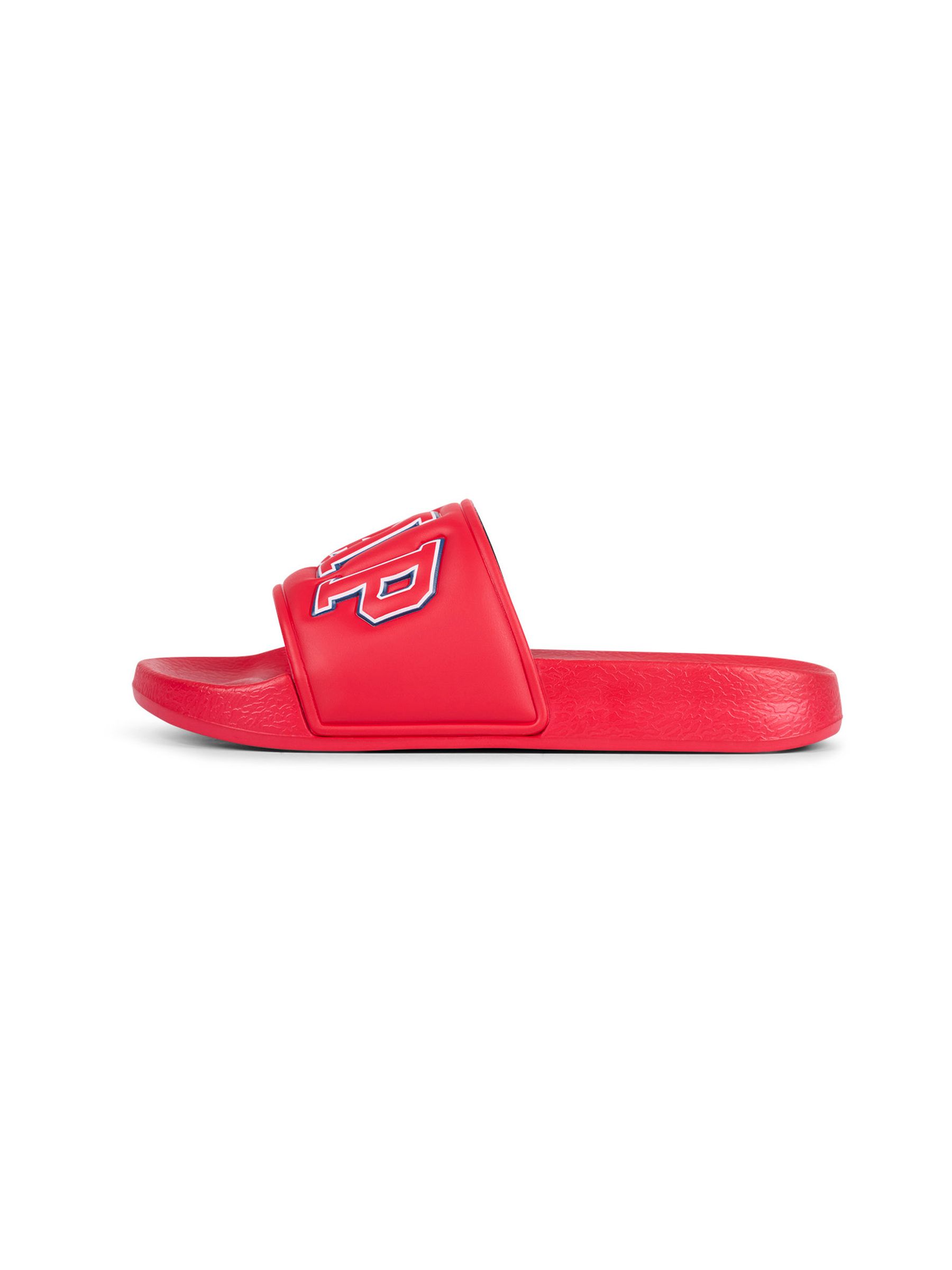 Buy Red Kids Austin Logo Sliders from the Gap online shop