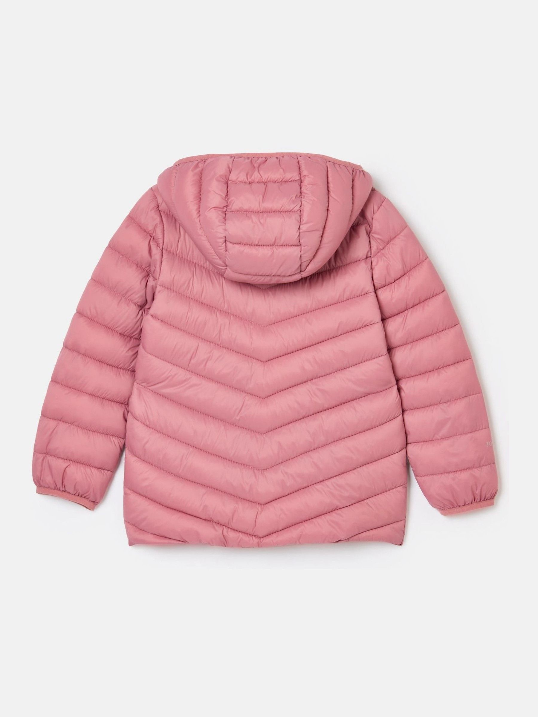 Buy Joules Girls Kinnaird Light Pink Showerproof Padded Coat from the Joules online shop