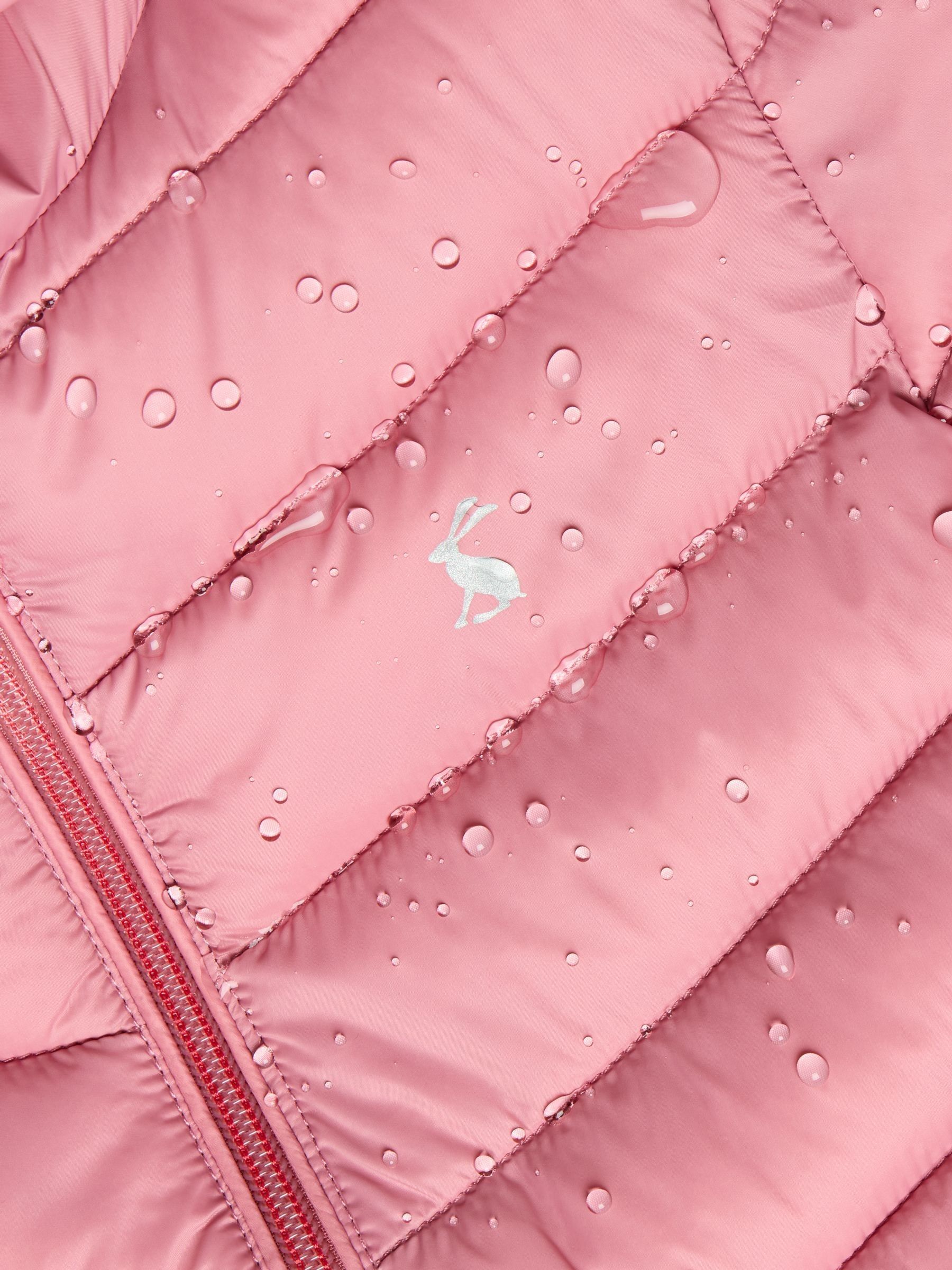 Joules kinnaird padded jacket pink discount