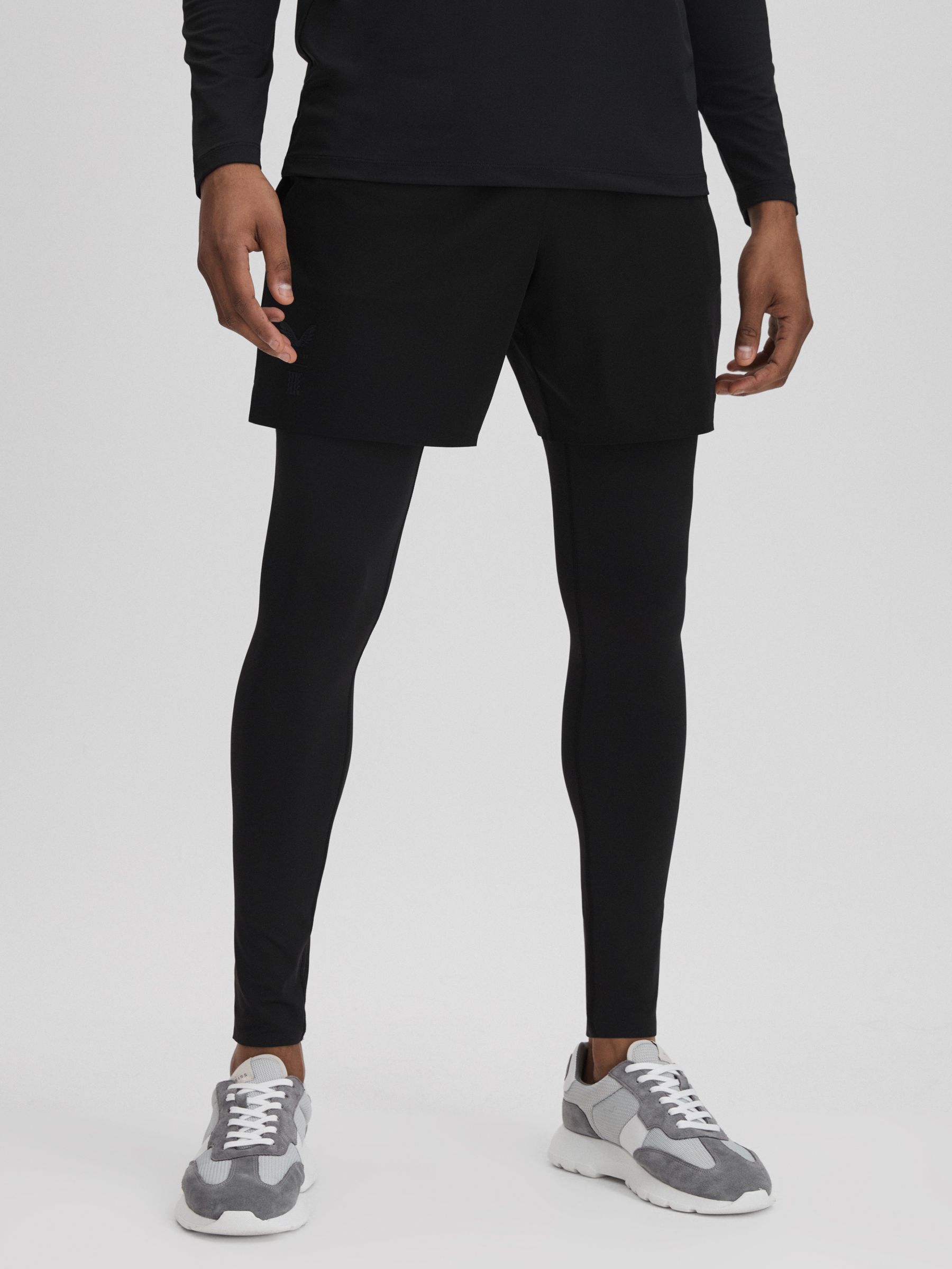 Holt Castore Performance Leggings in Onyx Black