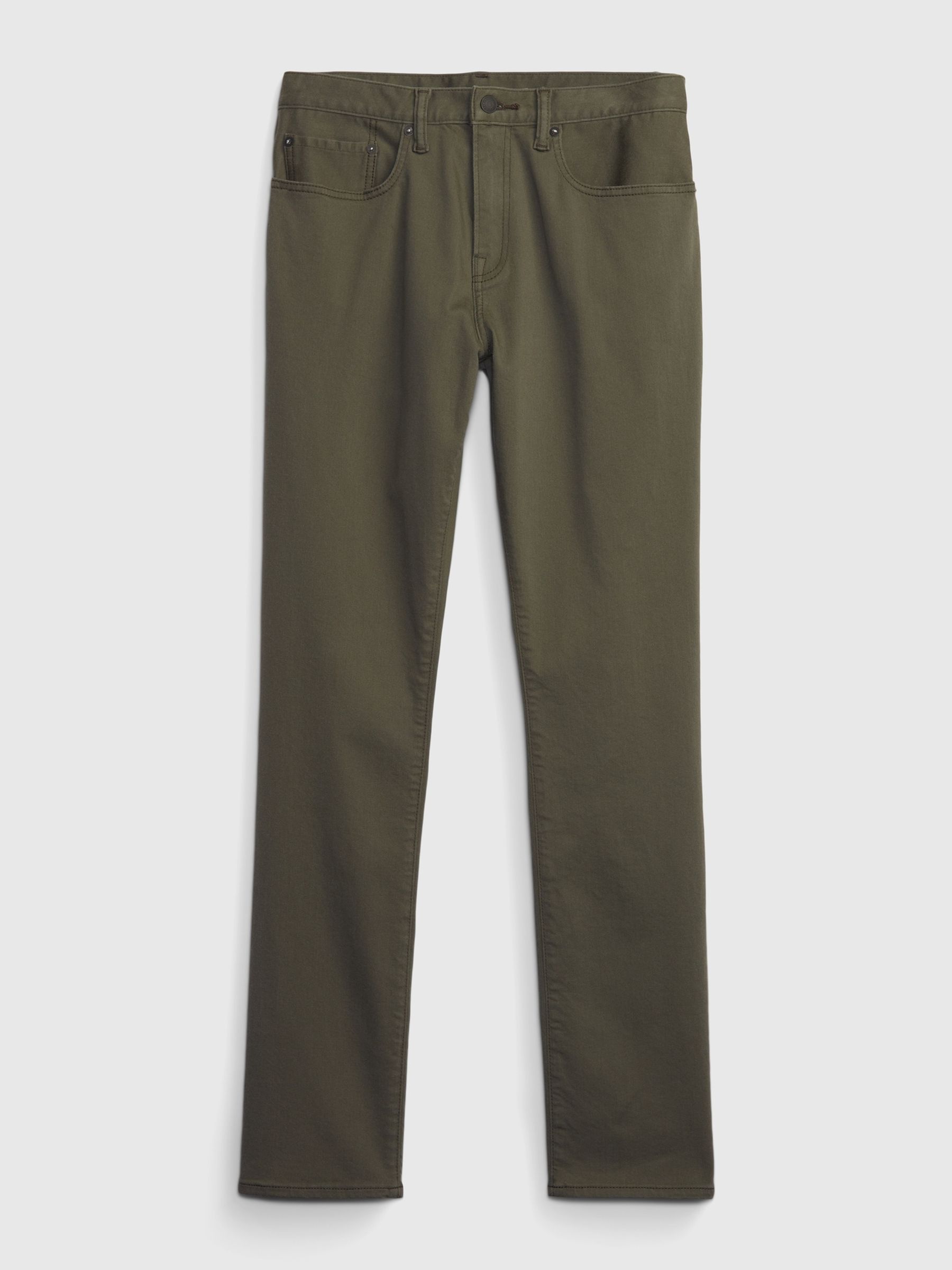 Khaki Green Everyday Slim Fit Jeans