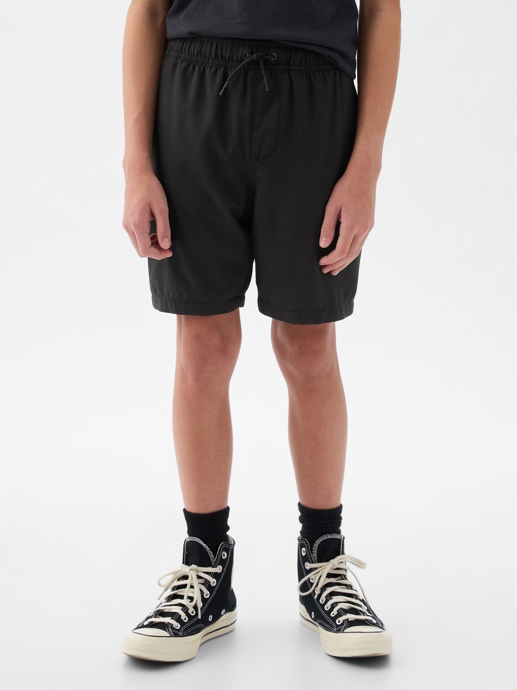 Buy Black Quick Dry Hybrid Shorts 4 13yrs from the Gap online shop
