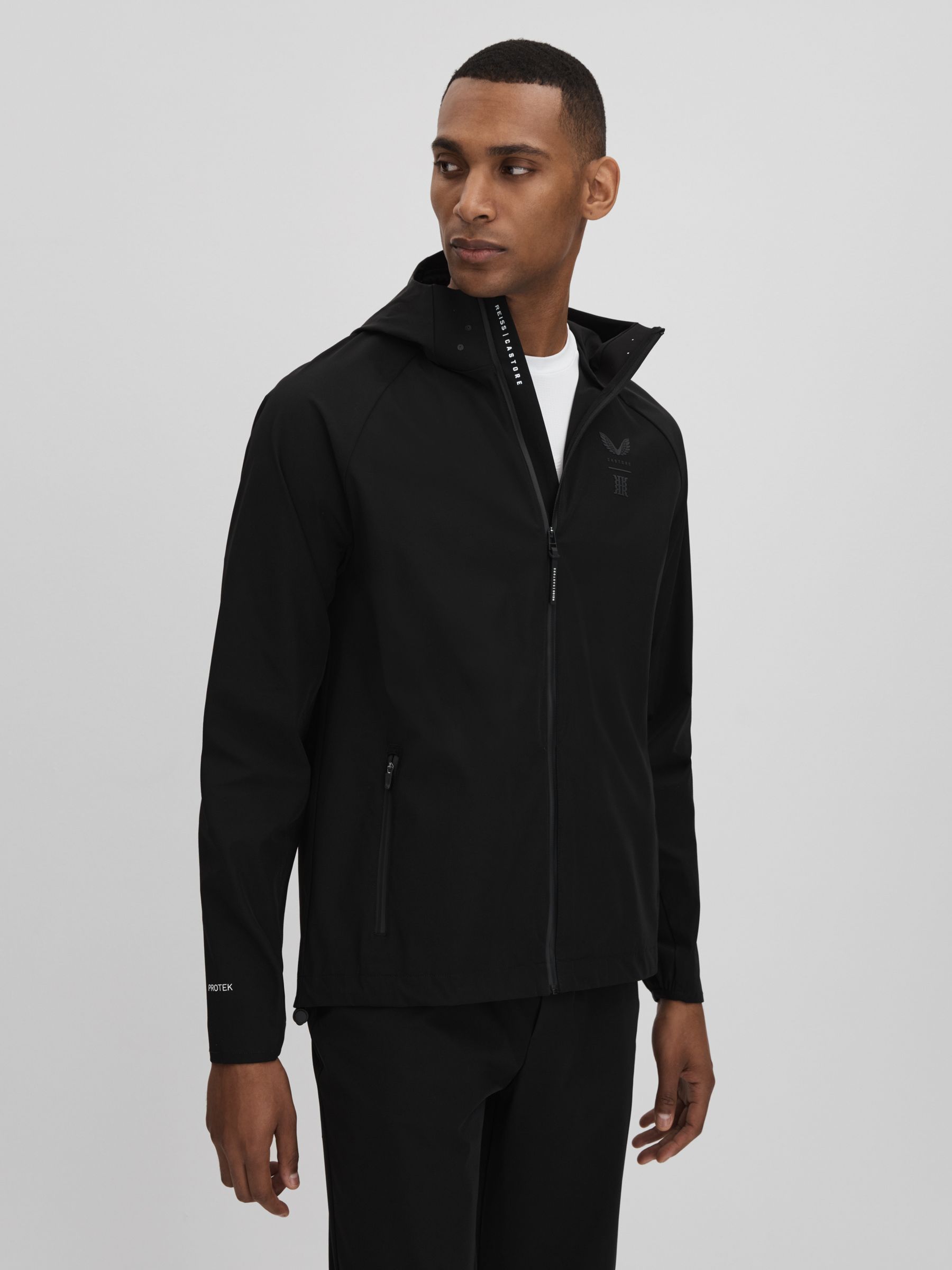 Reiss black jacket clearance