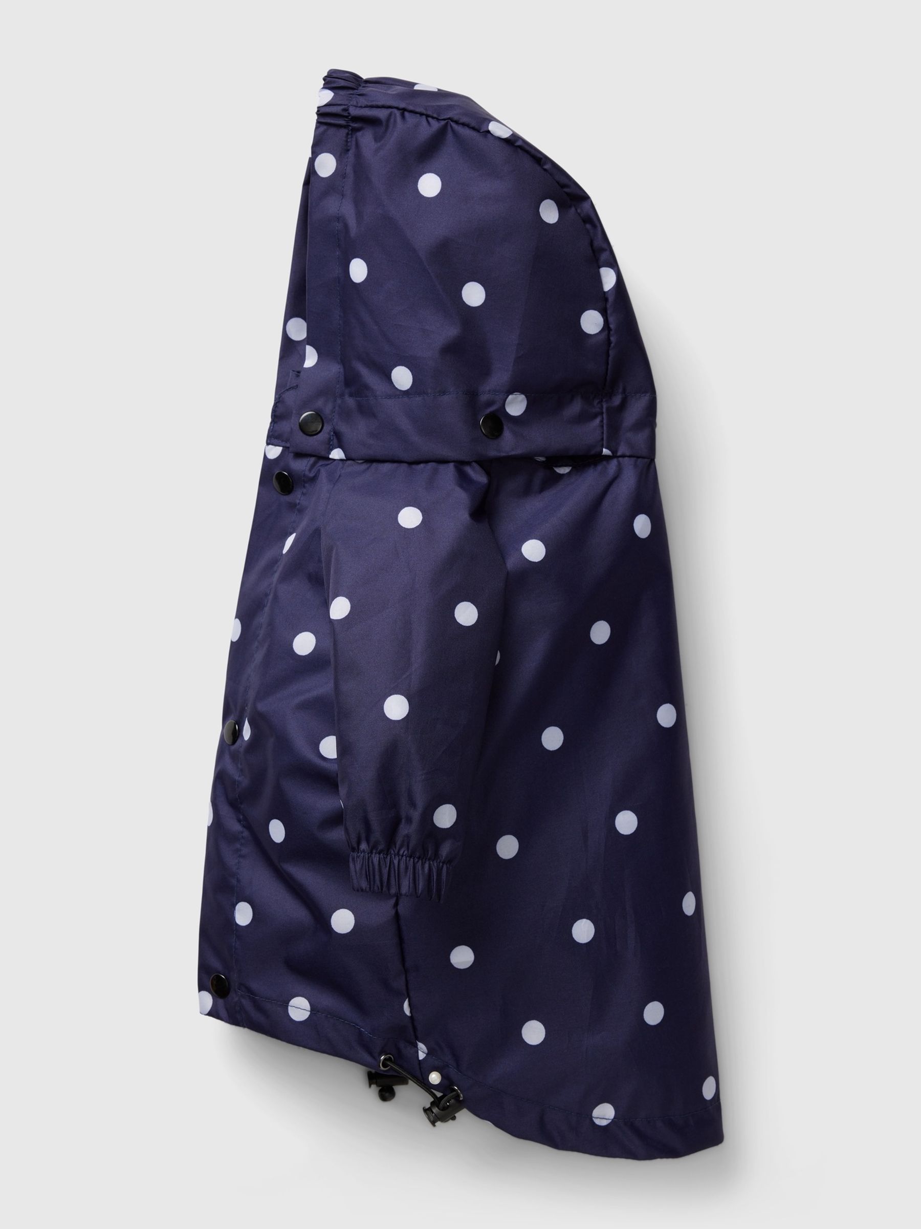 Navy Blue Pet Rain Jacket