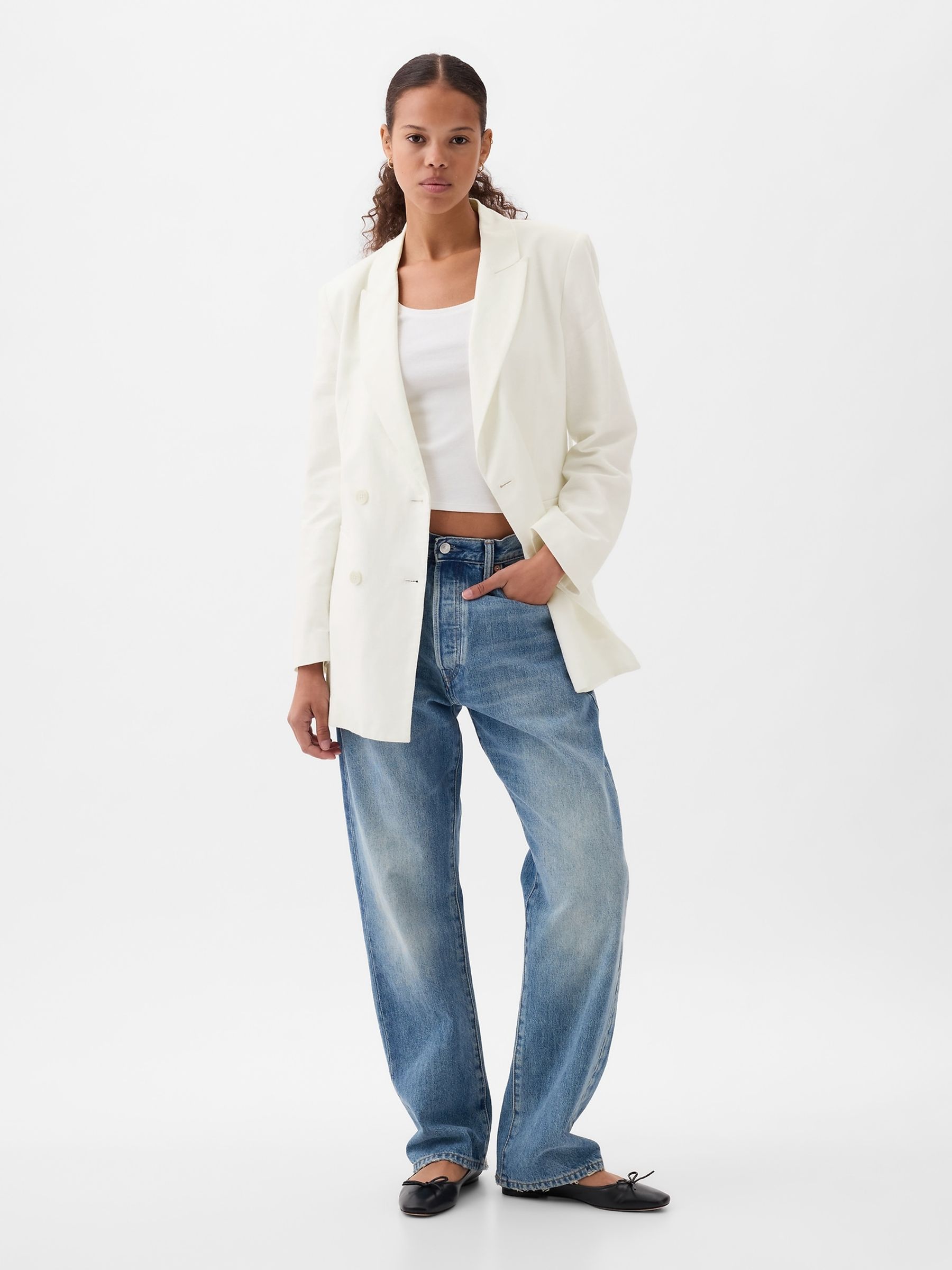 Women's belted blazer cheap