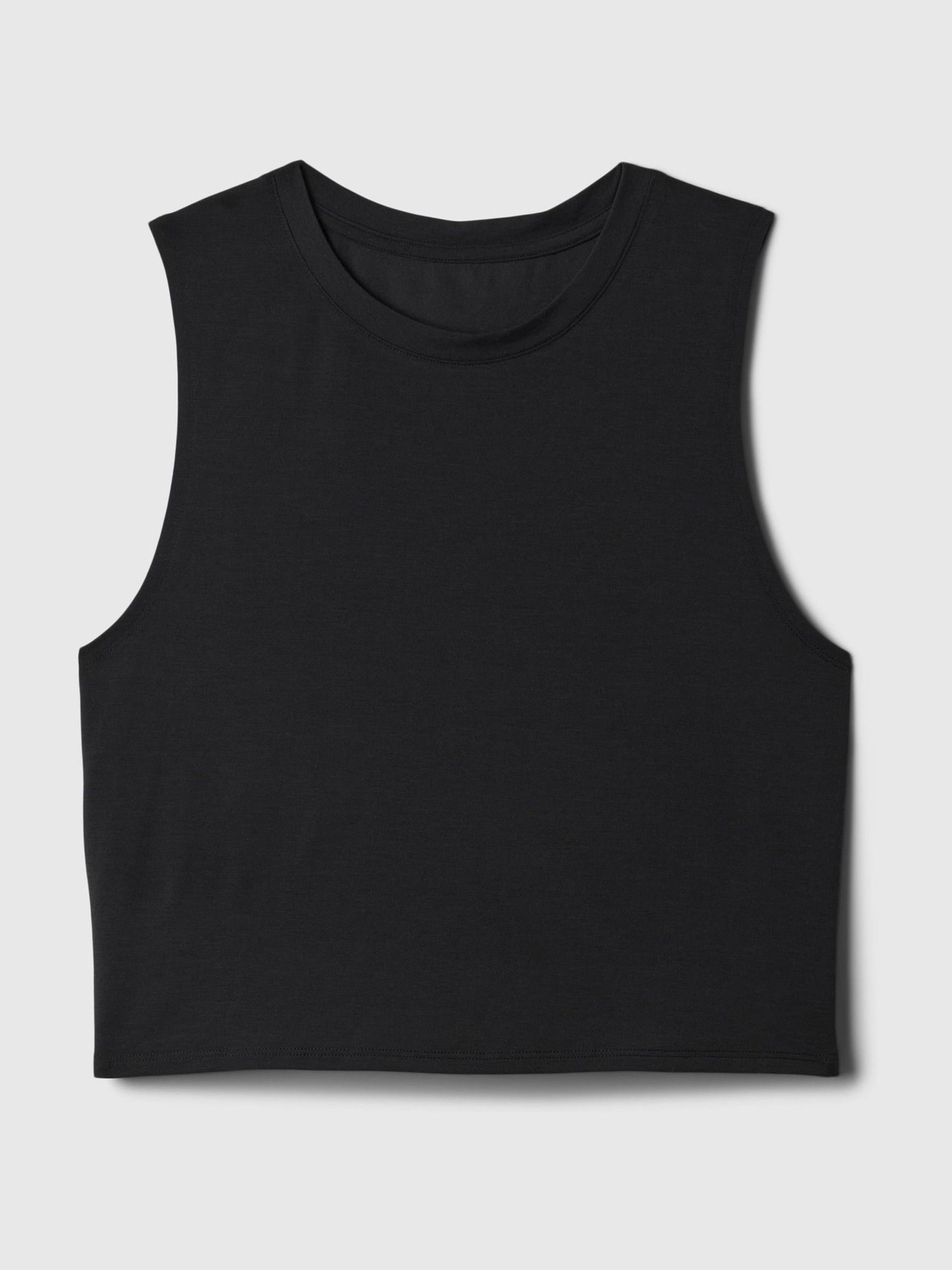 Cropped muscle tee hot sale