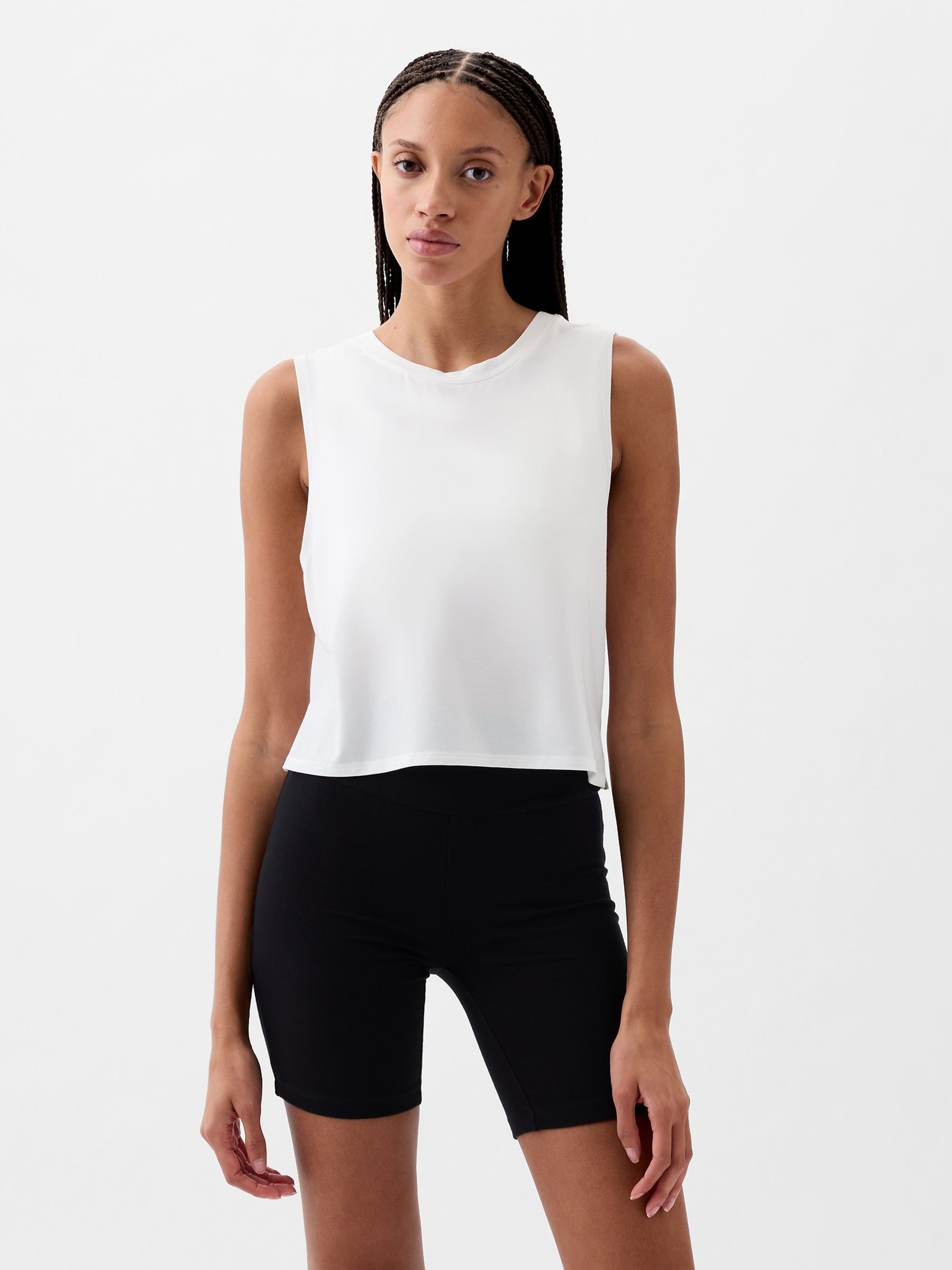 Plain white muscle tee new arrivals