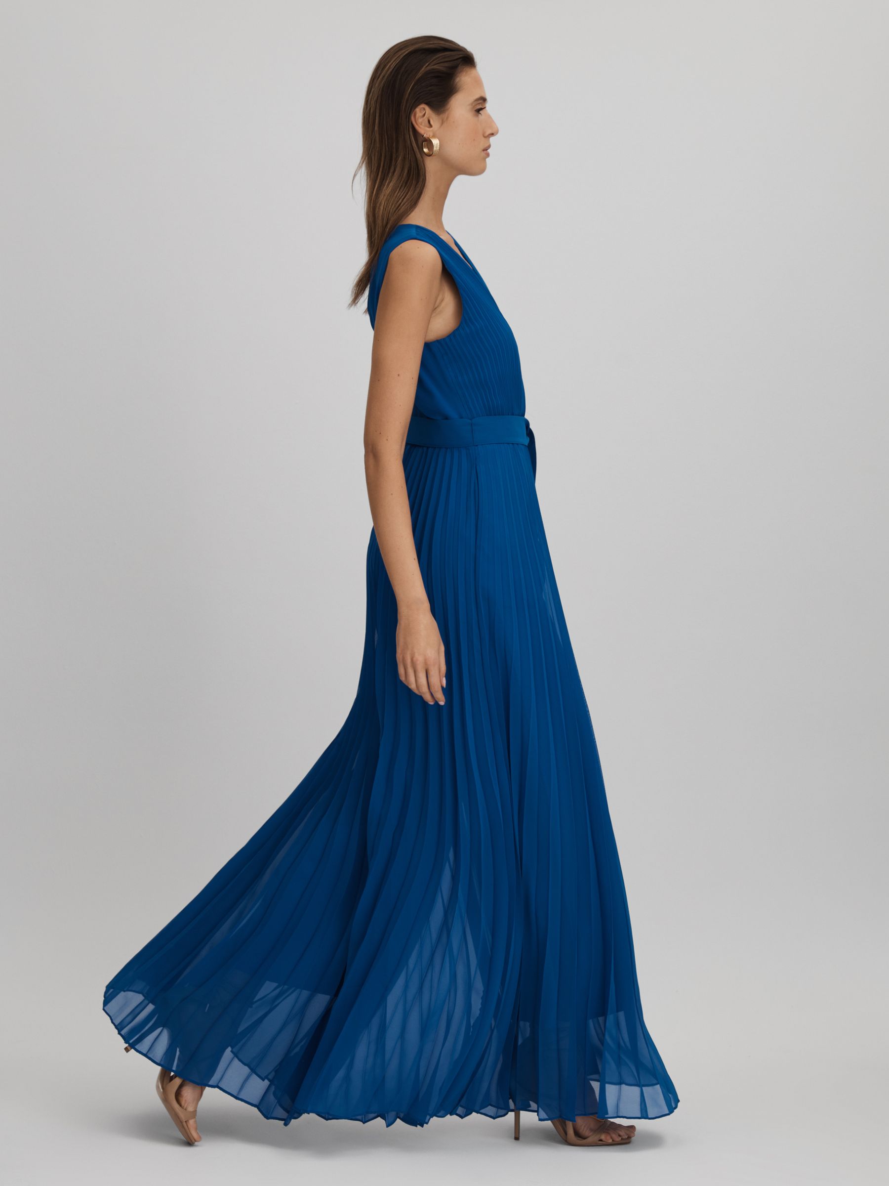Reiss blue jumpsuit sales