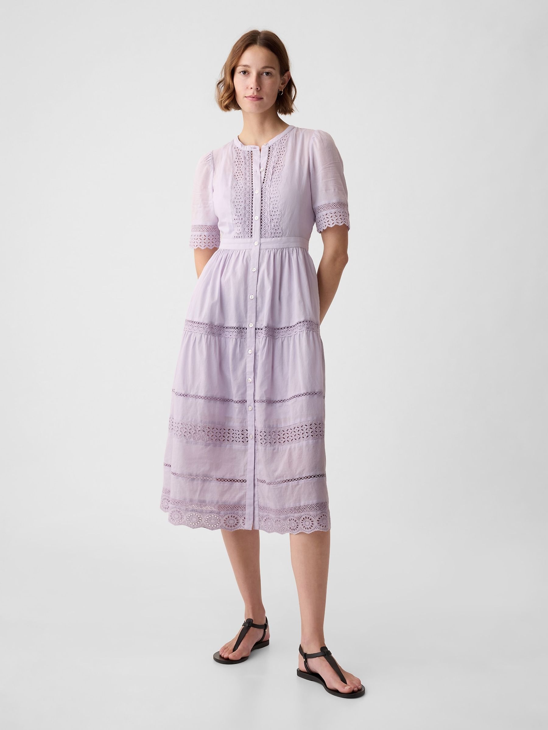 Midi dress gap store
